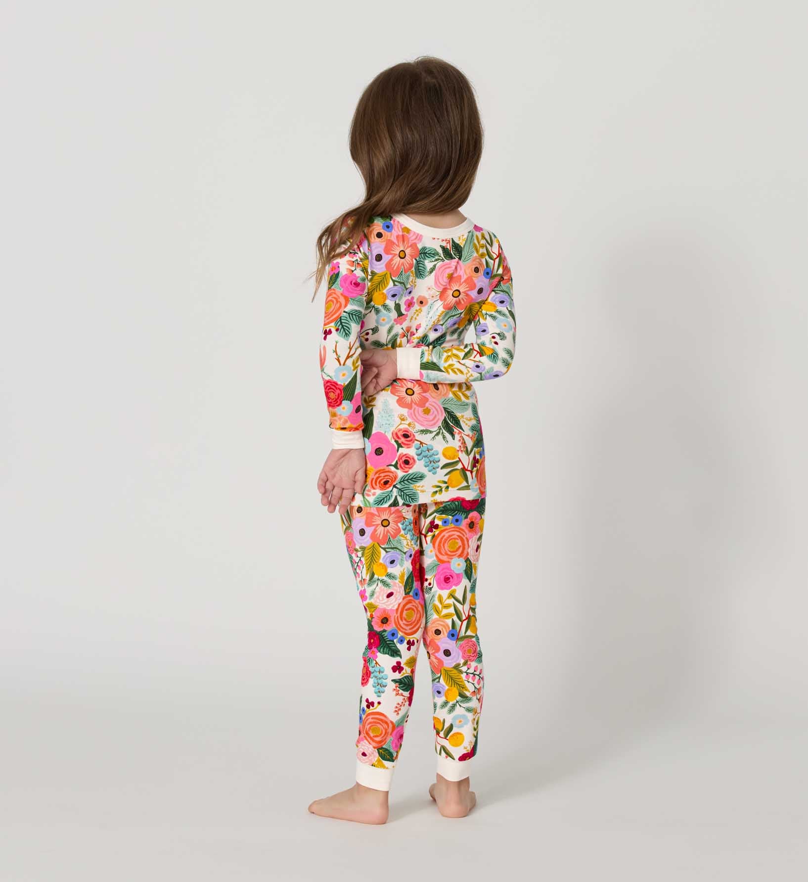Kids Jersey Pajama Set - Garden Party