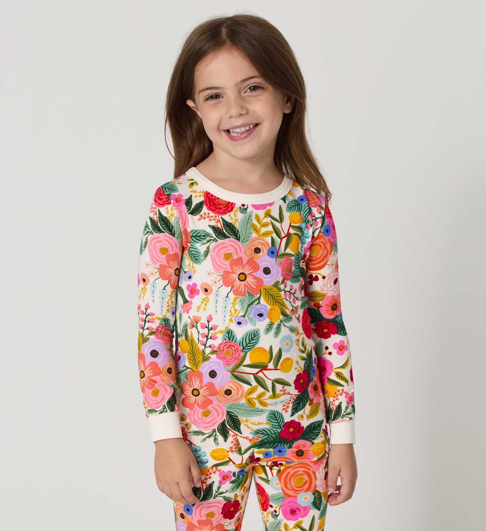 Kids Jersey Pajama Set - Garden Party