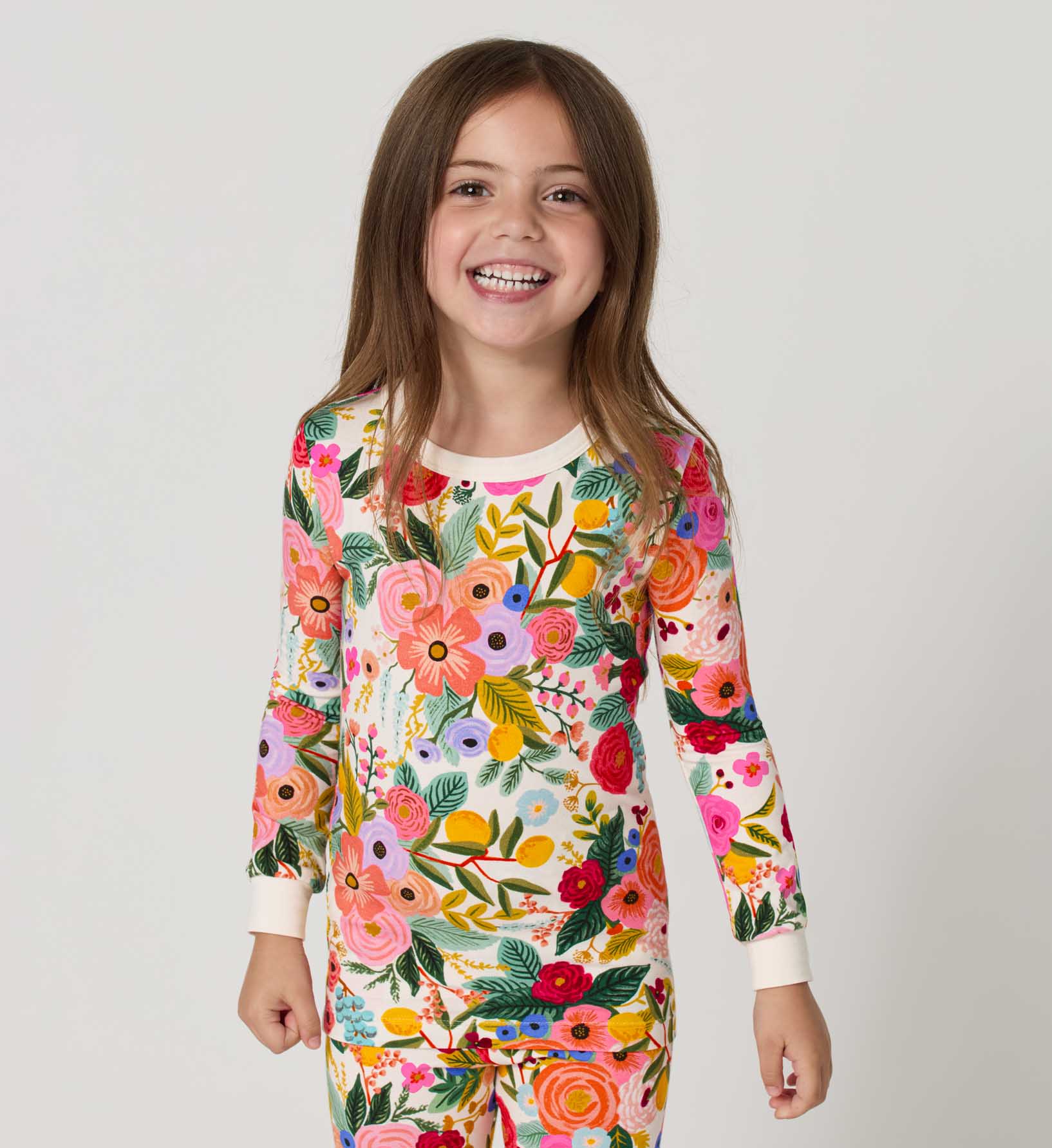 Kids Jersey Pajama Set - Garden Party