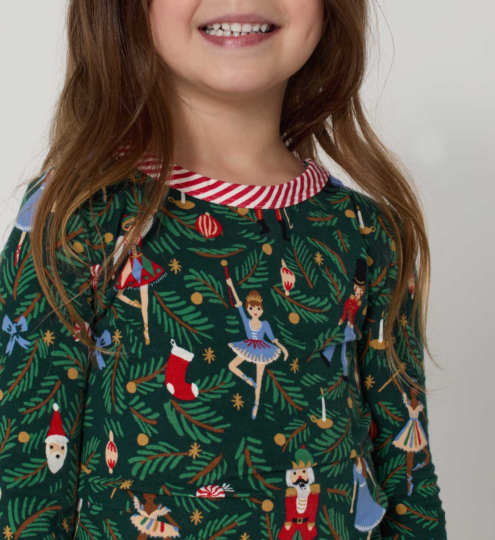 Kids Jersey Pajama Set - Nutcracker