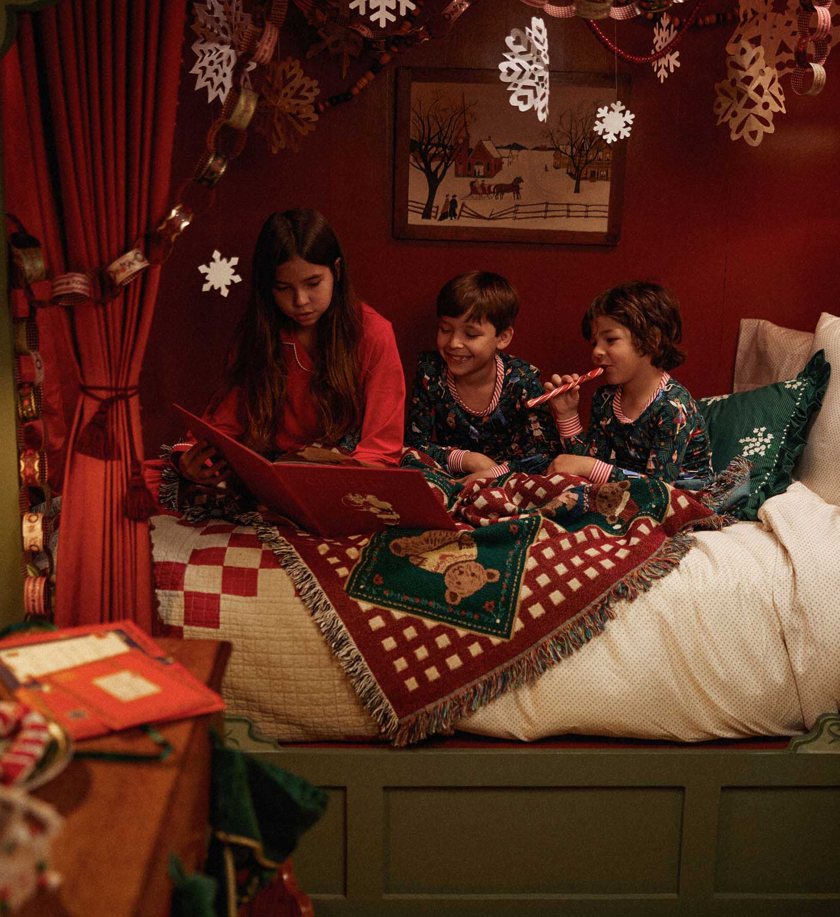 Kids Jersey Pajama Set - Nutcracker