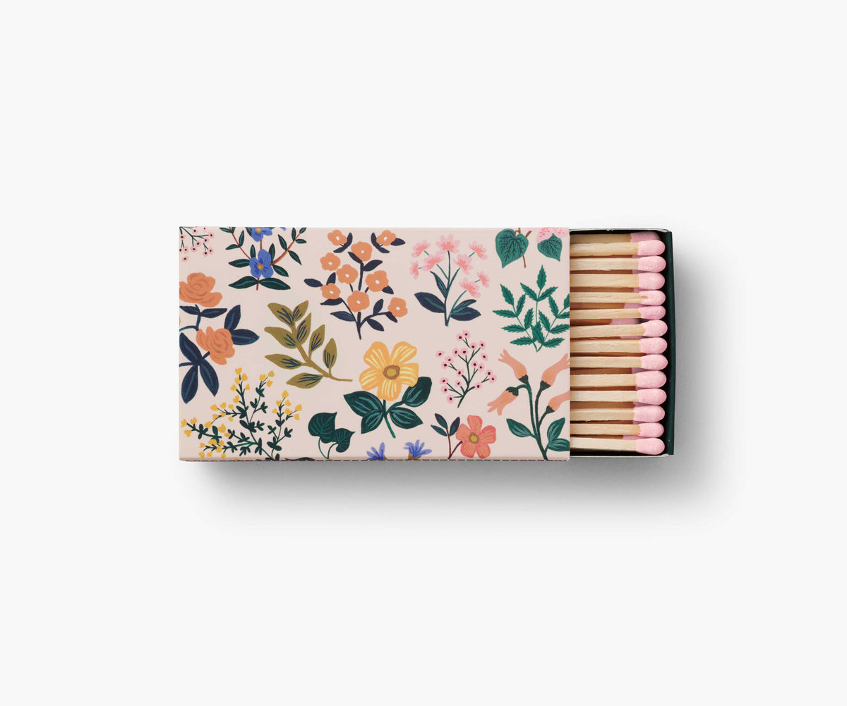 Wildwood Safety Matches | Floral Box | Rifle Paper Co.