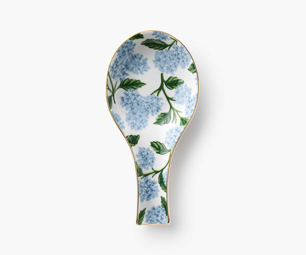 Hydrangea Porcelain Spoon Rest | Rifle Paper Co.