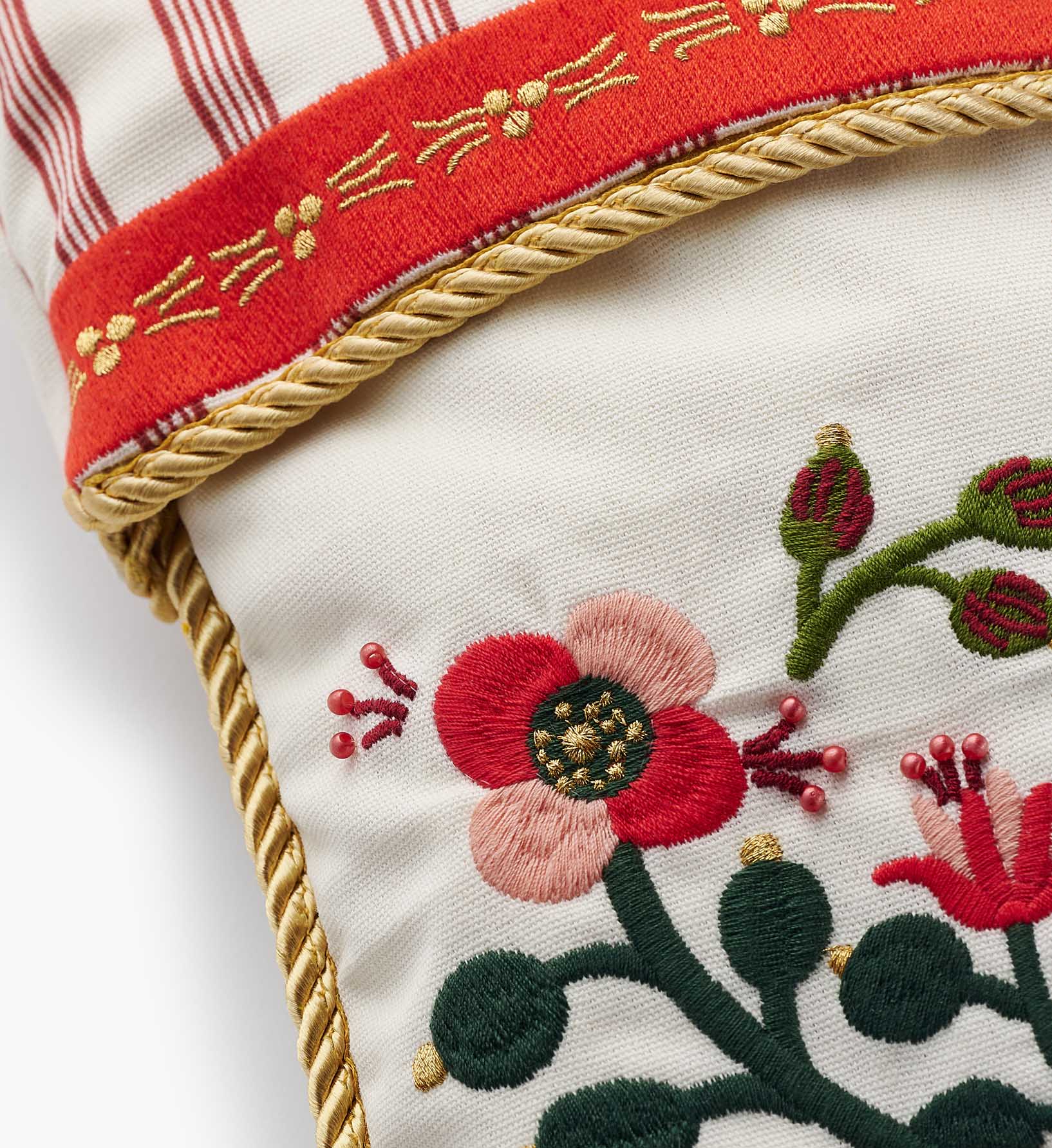 Embroidered Stocking - Cardinals