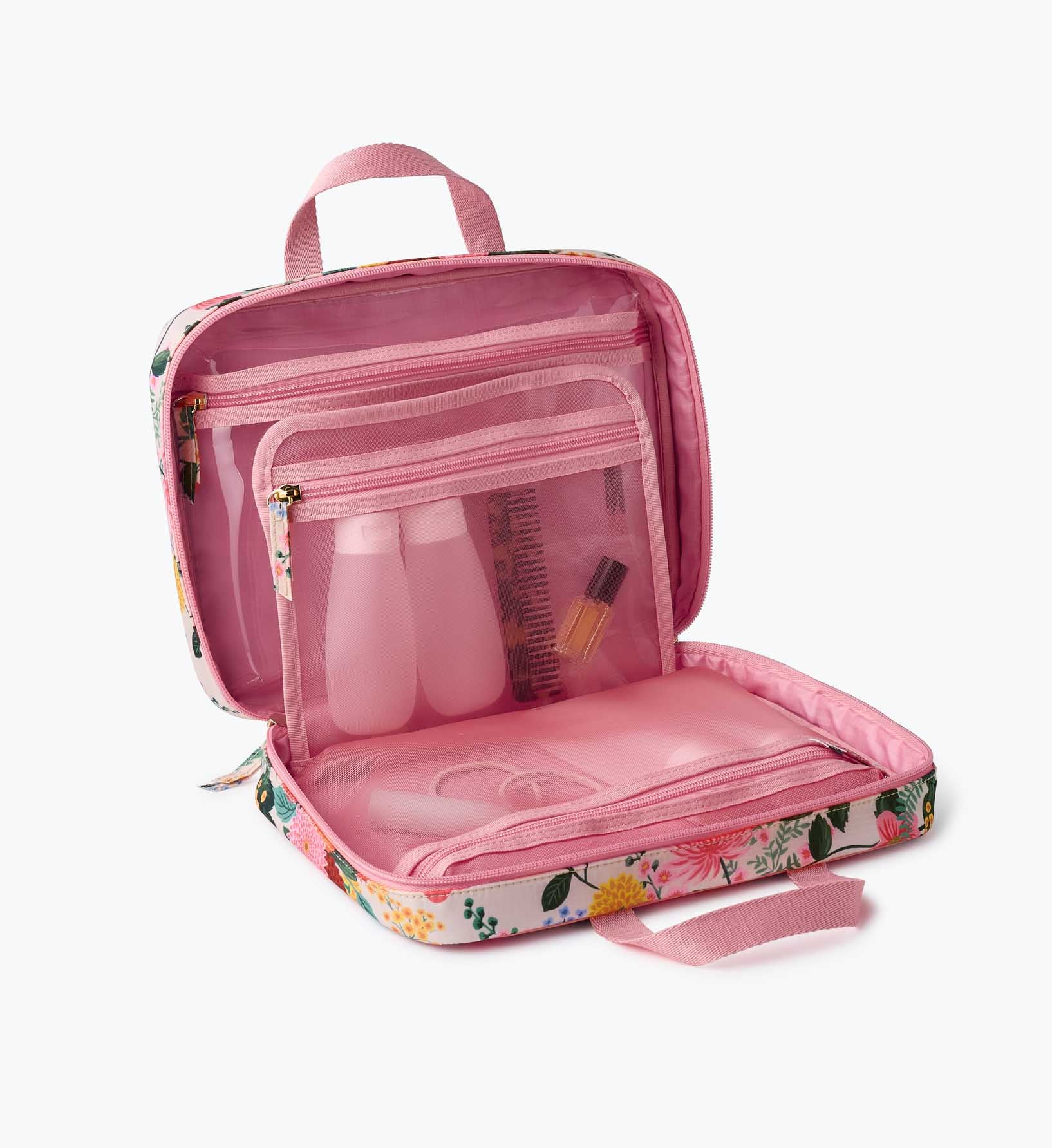 Travel Cosmetic Case - Dahlia