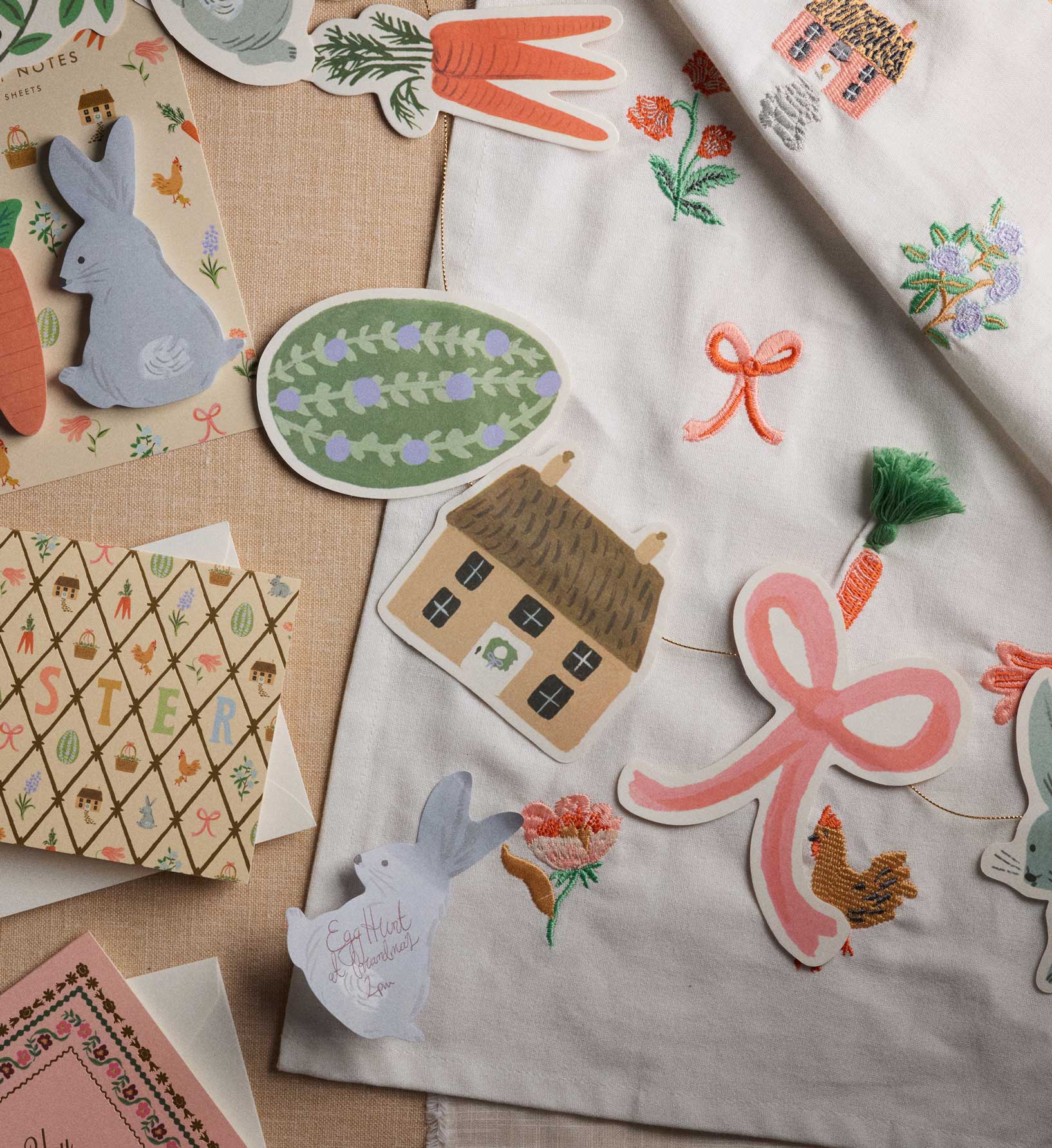 Tea Towel - Spring Farm