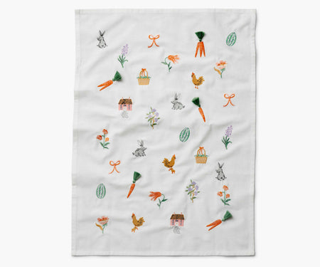 Tea Towel - Spring Farm
