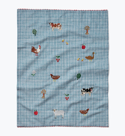 Tea Towel - Country Farm Gingham
