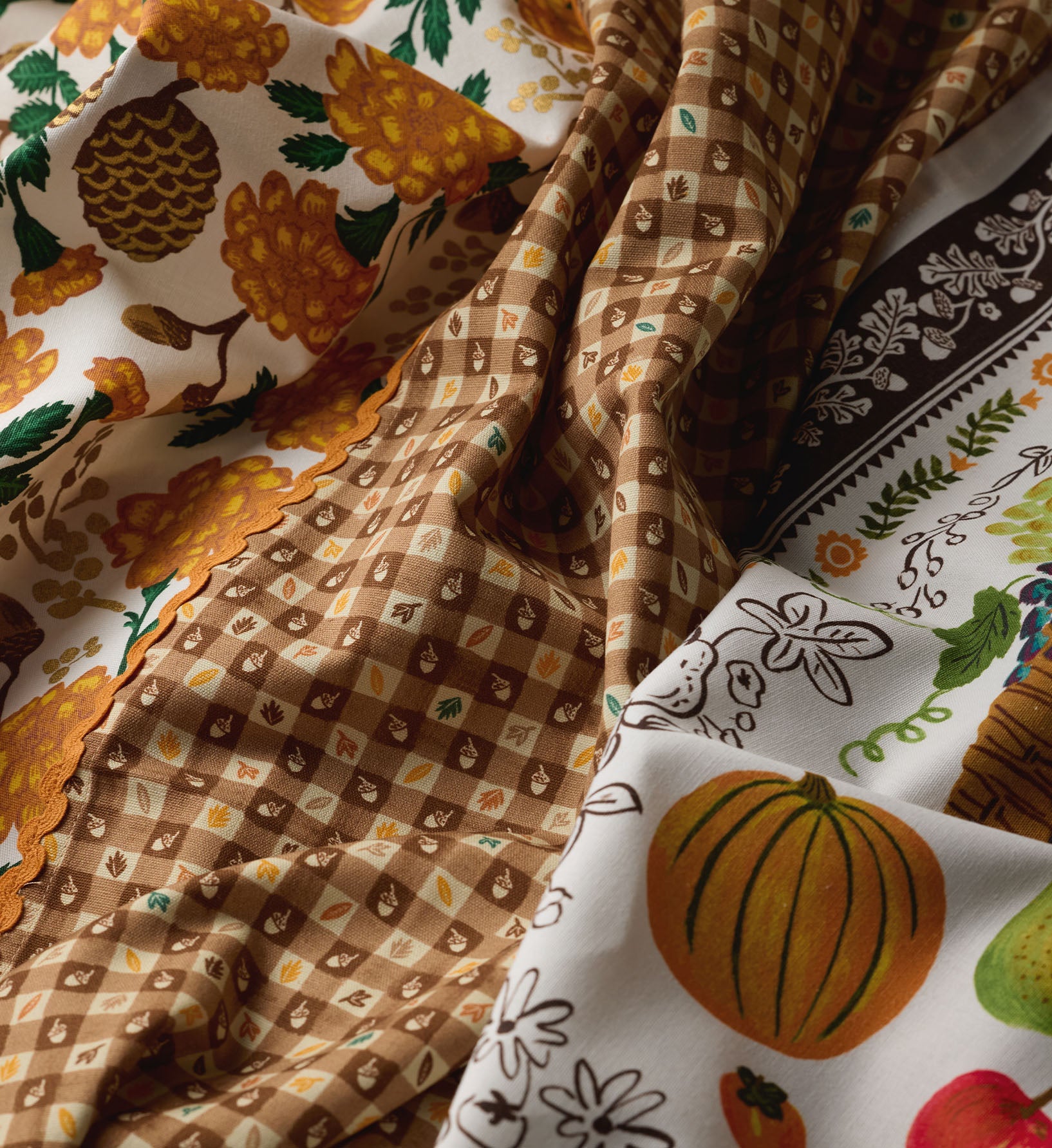 Tea Towel - Harvest Gingham