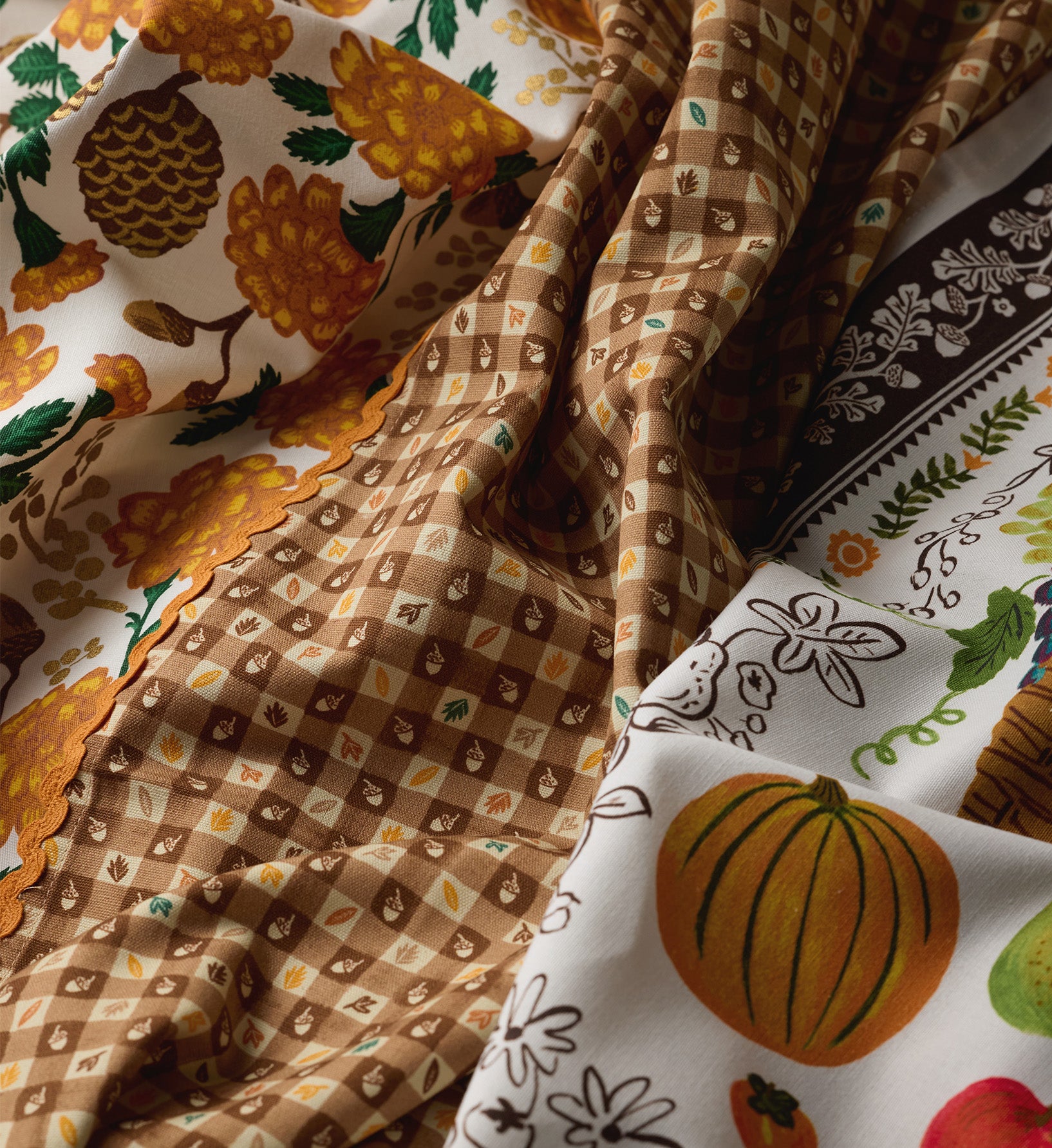 Tea Towel - Harvest Gingham