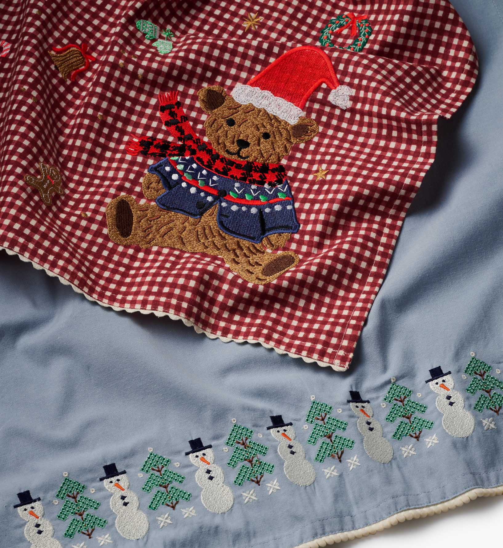 Holiday Tea Towel - Snowman