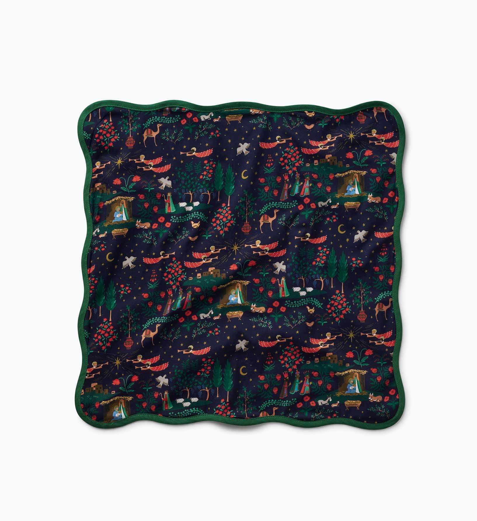 Cotton Napkin Set - Nativity