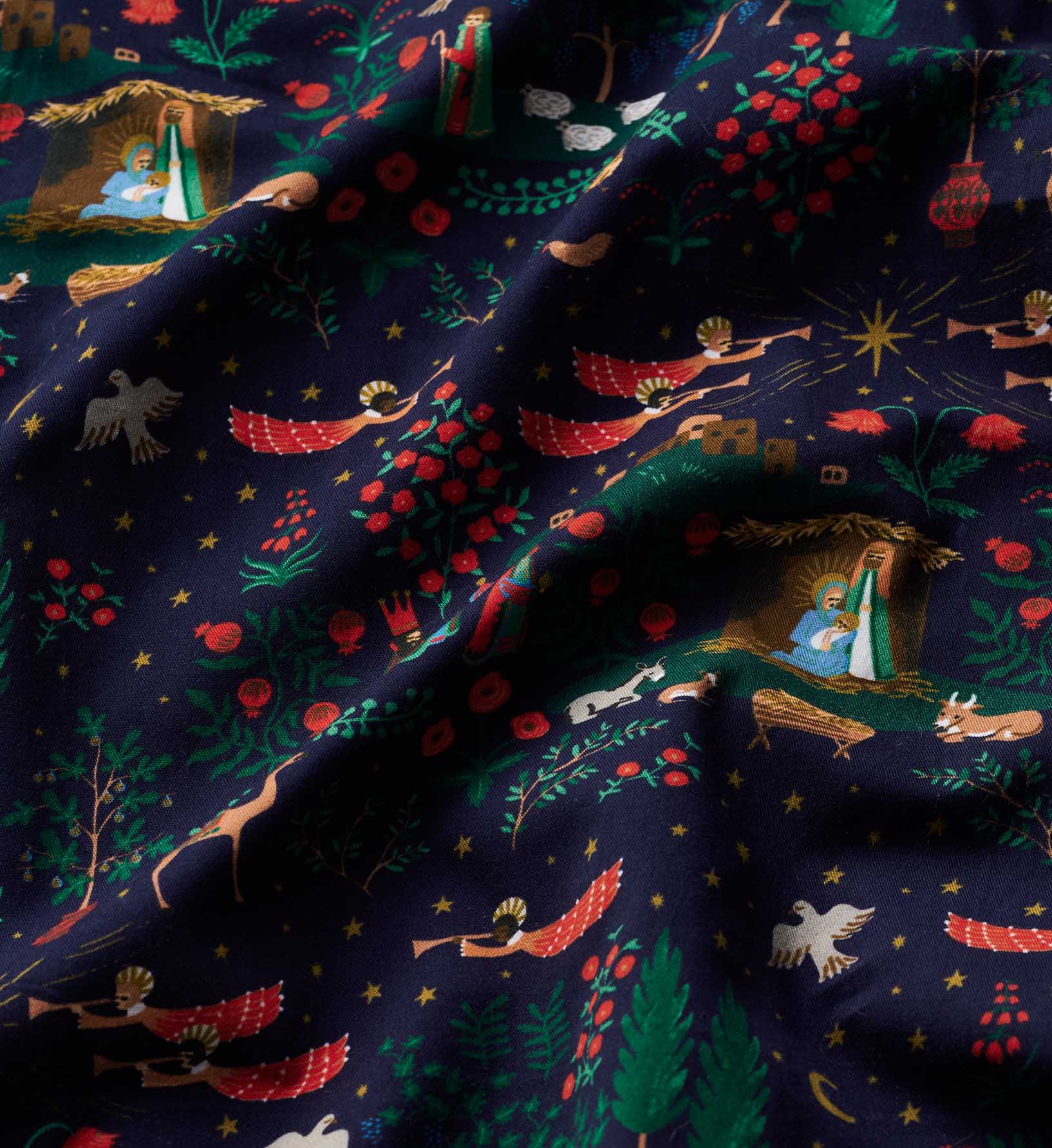 Cotton Napkin Set - Nativity