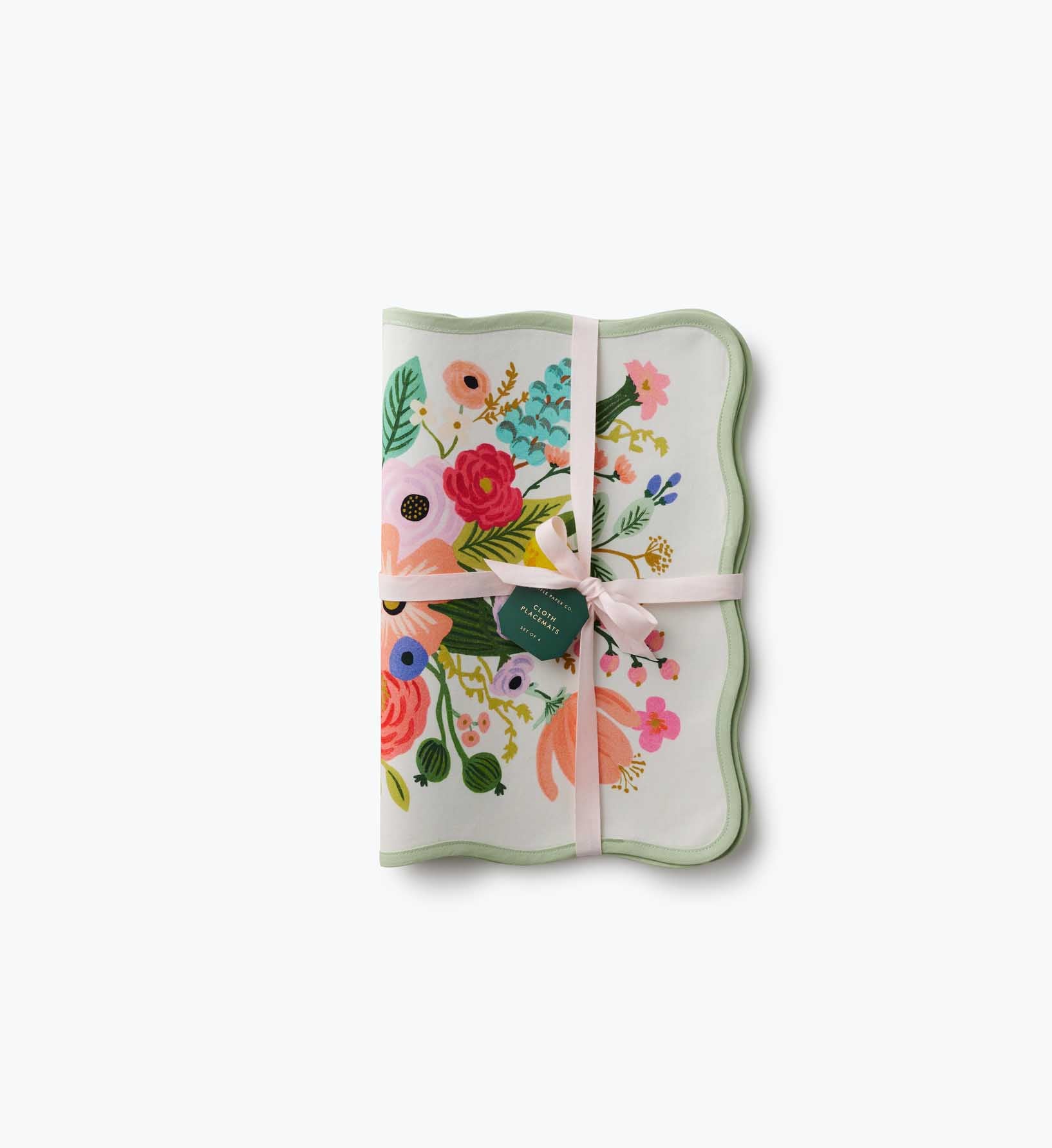 Cotton Placemat Set - Garden Party