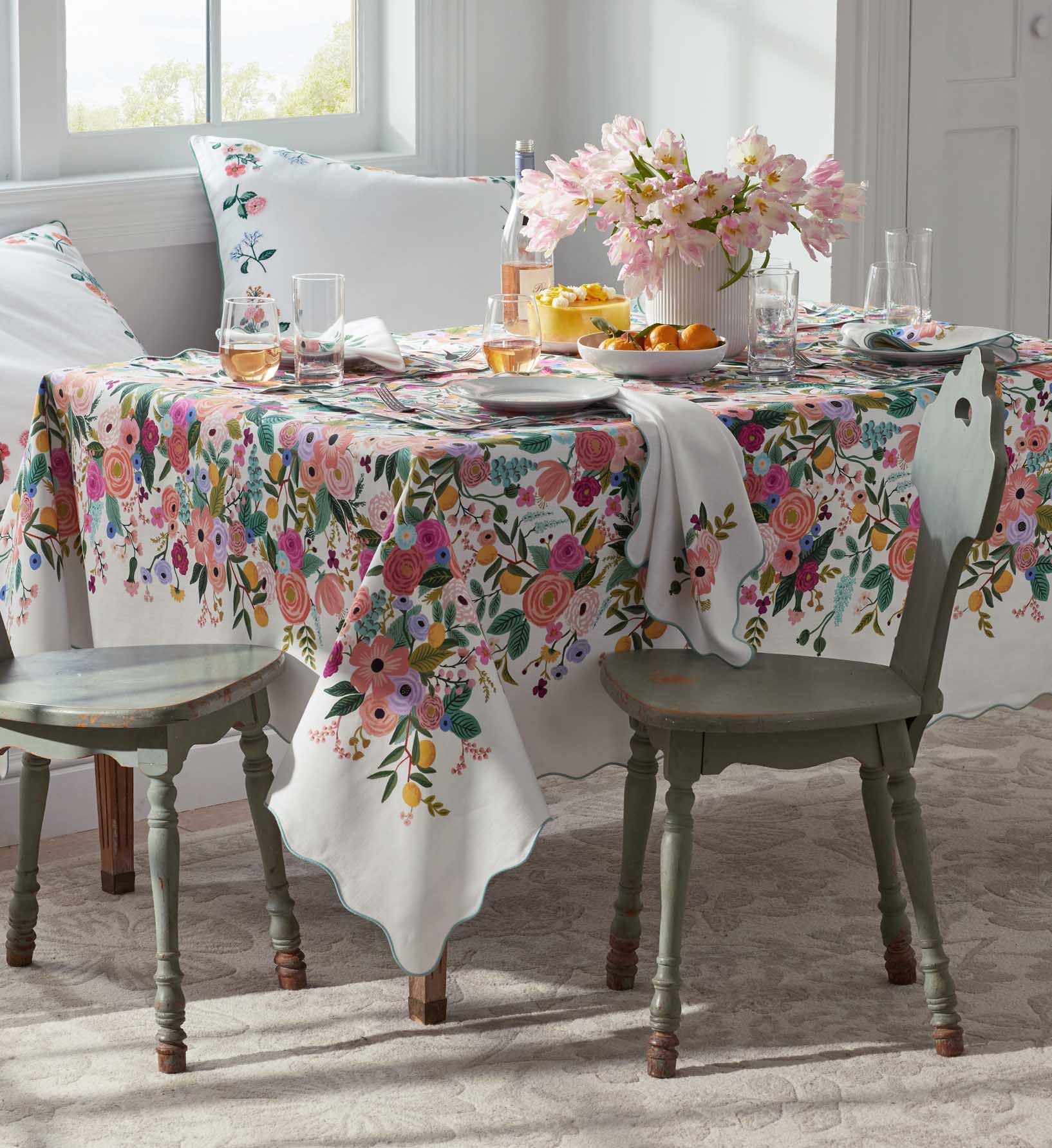 Cotton Tablecloth - Garden Party