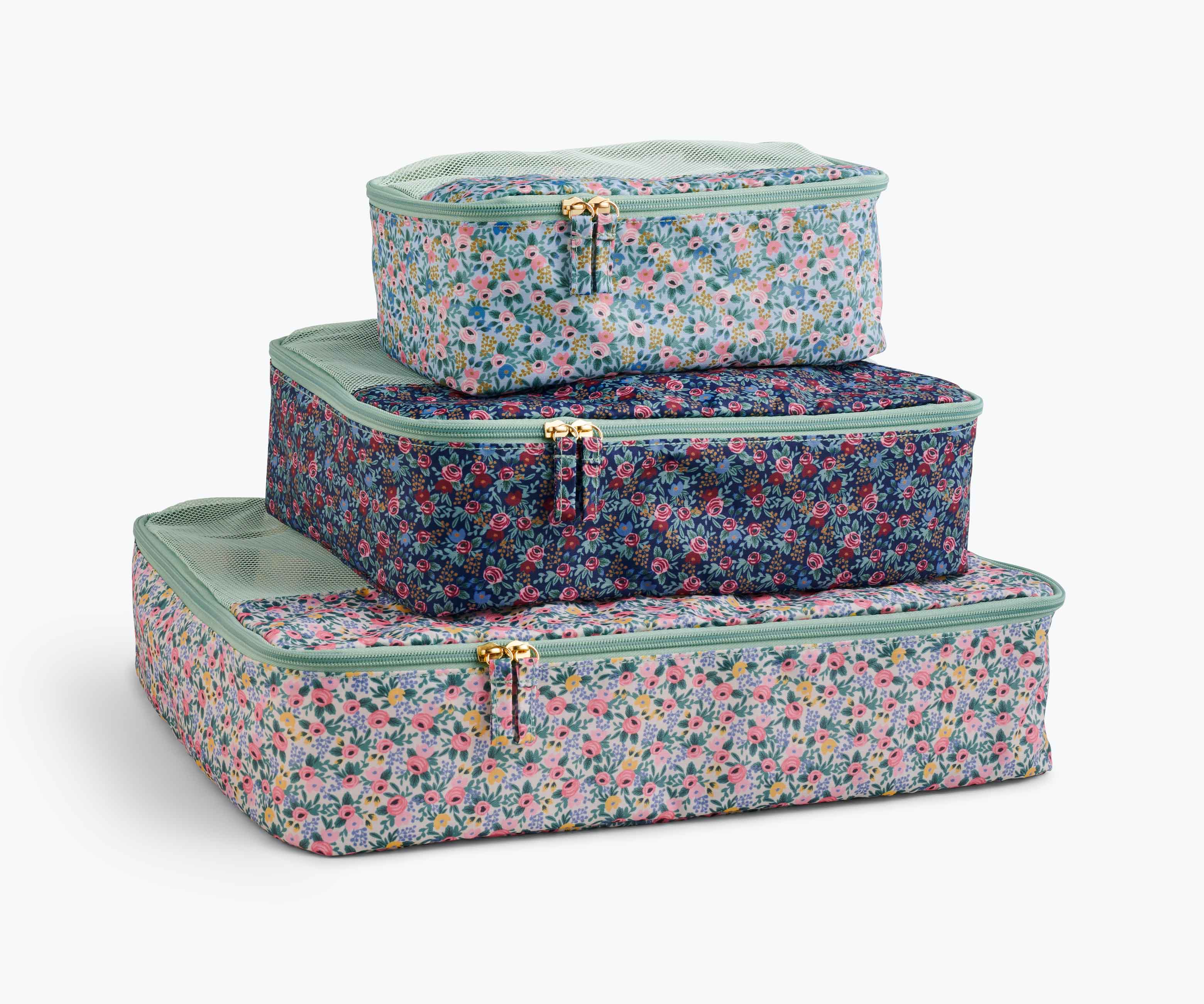 Cube Rifle Garden Party Packing Cube Set | Rifle Paper Co.