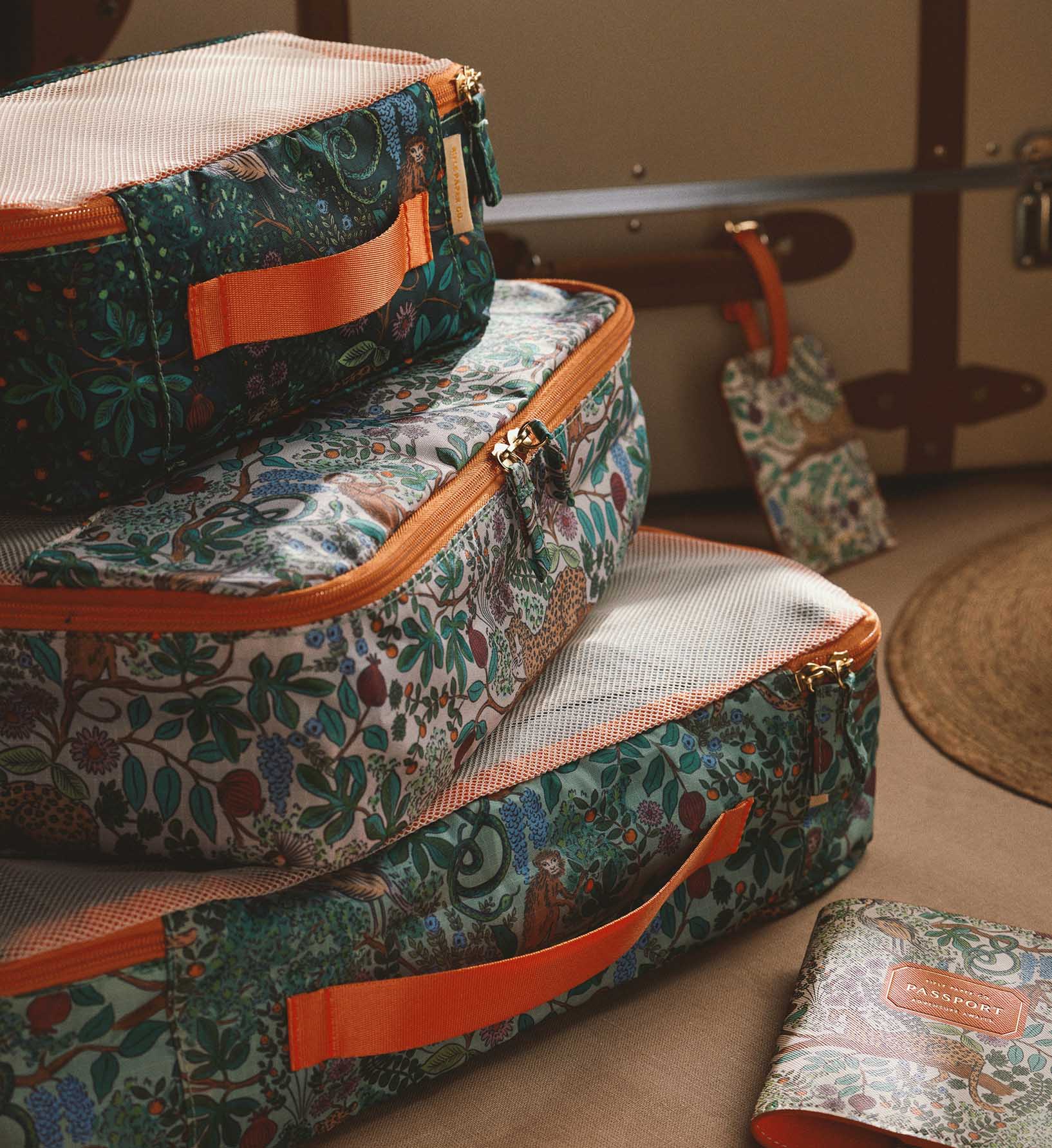Pakig Packing Cube Set - Garden Party – Rifle Paper Co