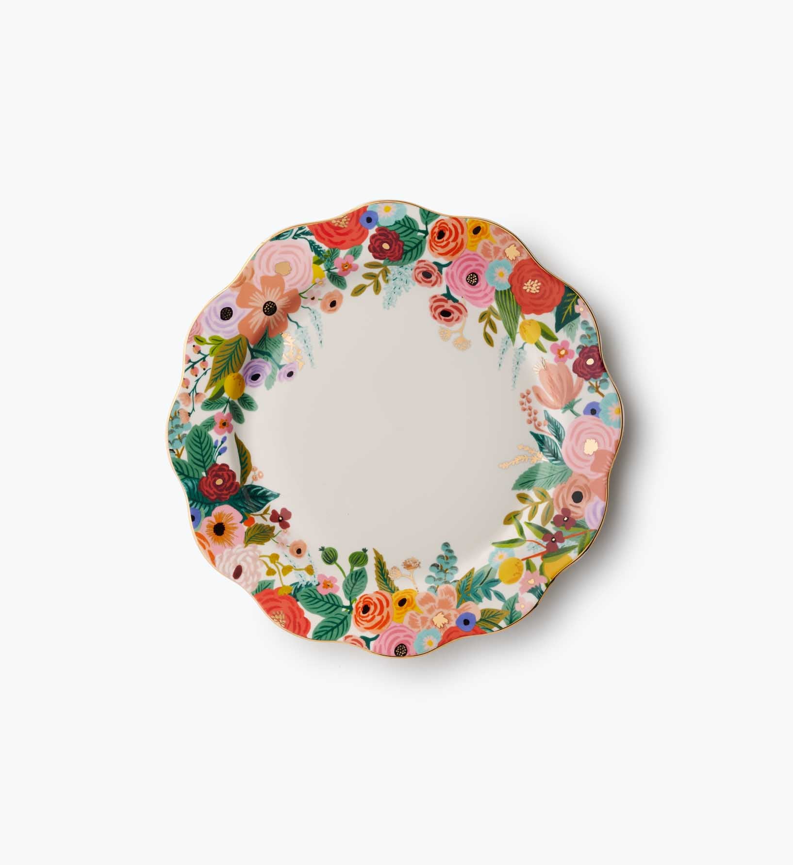 Porcelain Dinner Plate Set - Garden Party