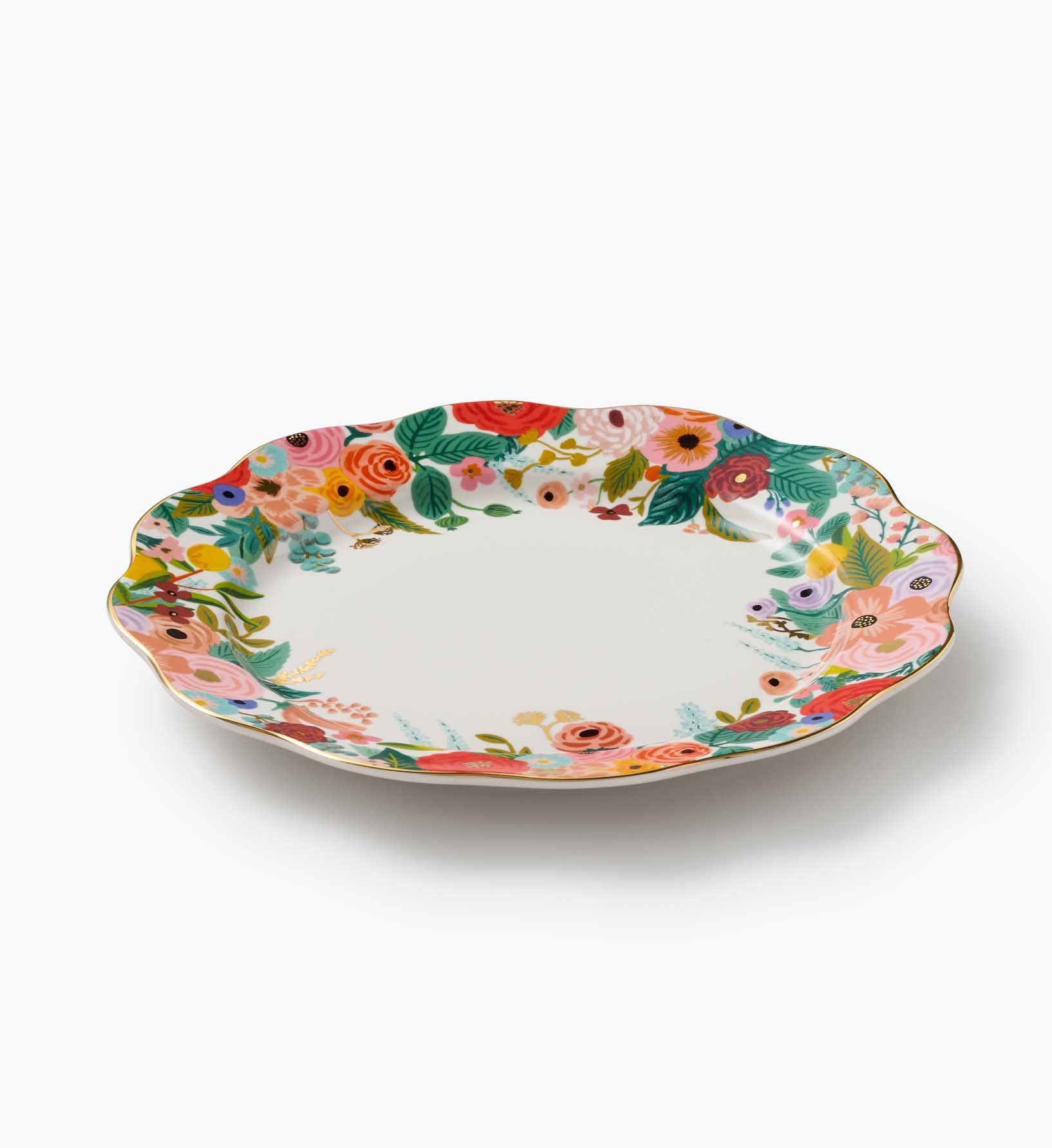 Porcelain Dinner Plate Set - Garden Party