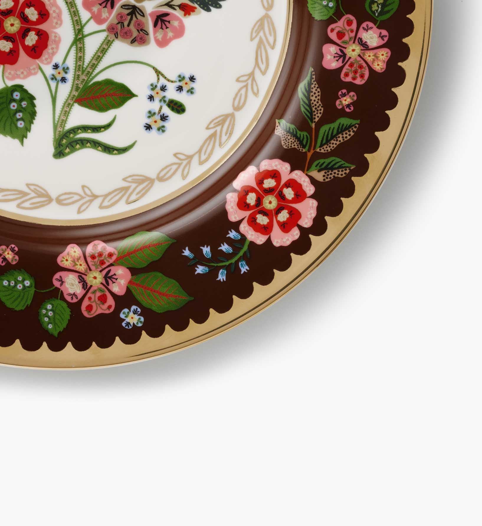 Porcelain Dessert Plate Set - Gracie