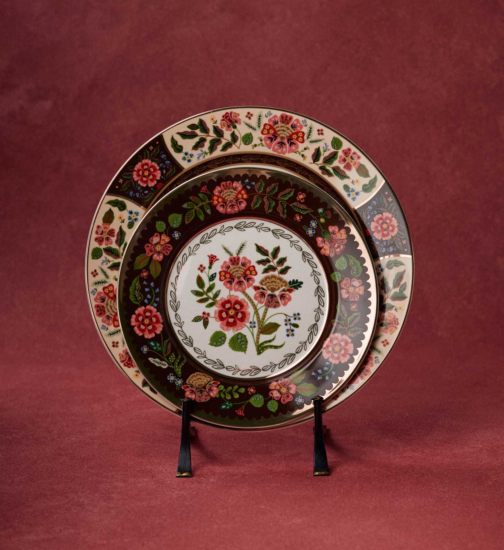 Porcelain Dessert Plate Set - Gracie