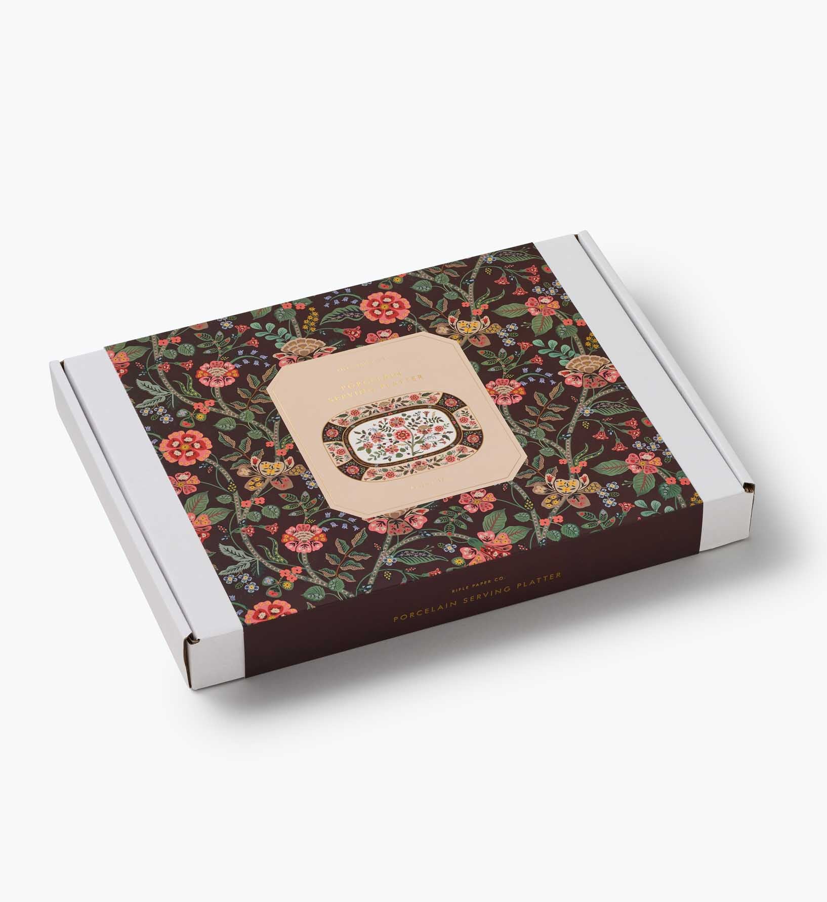 Large Porcelain Serving Platter - Gracie