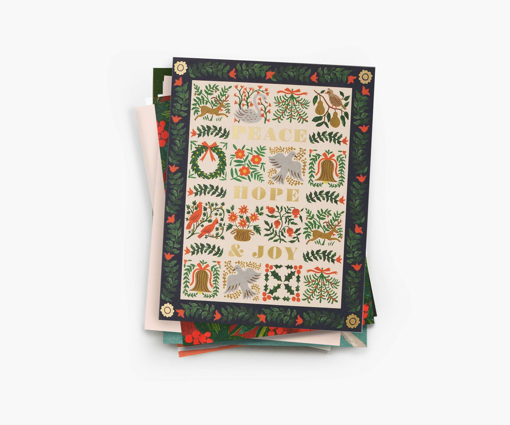 Classic Holiday 10 Card Bundle Rifle Paper Co