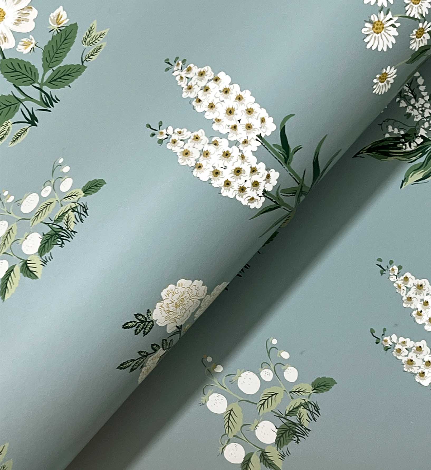 Botanical Wallpaper - Slate