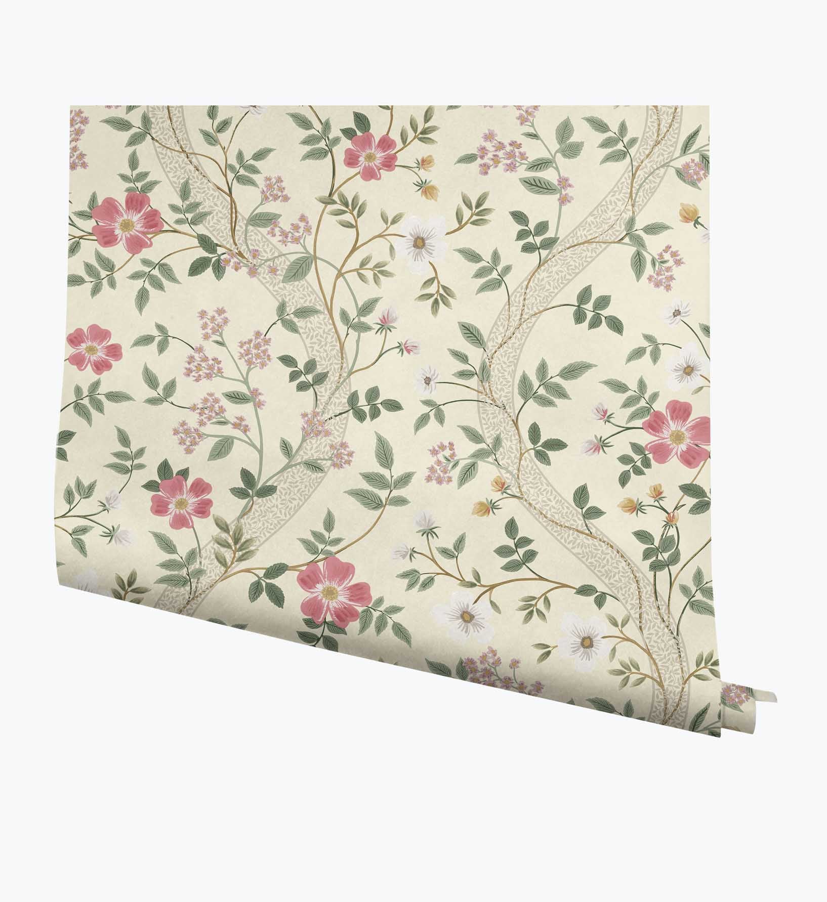 Waverly Wallpaper - Linen