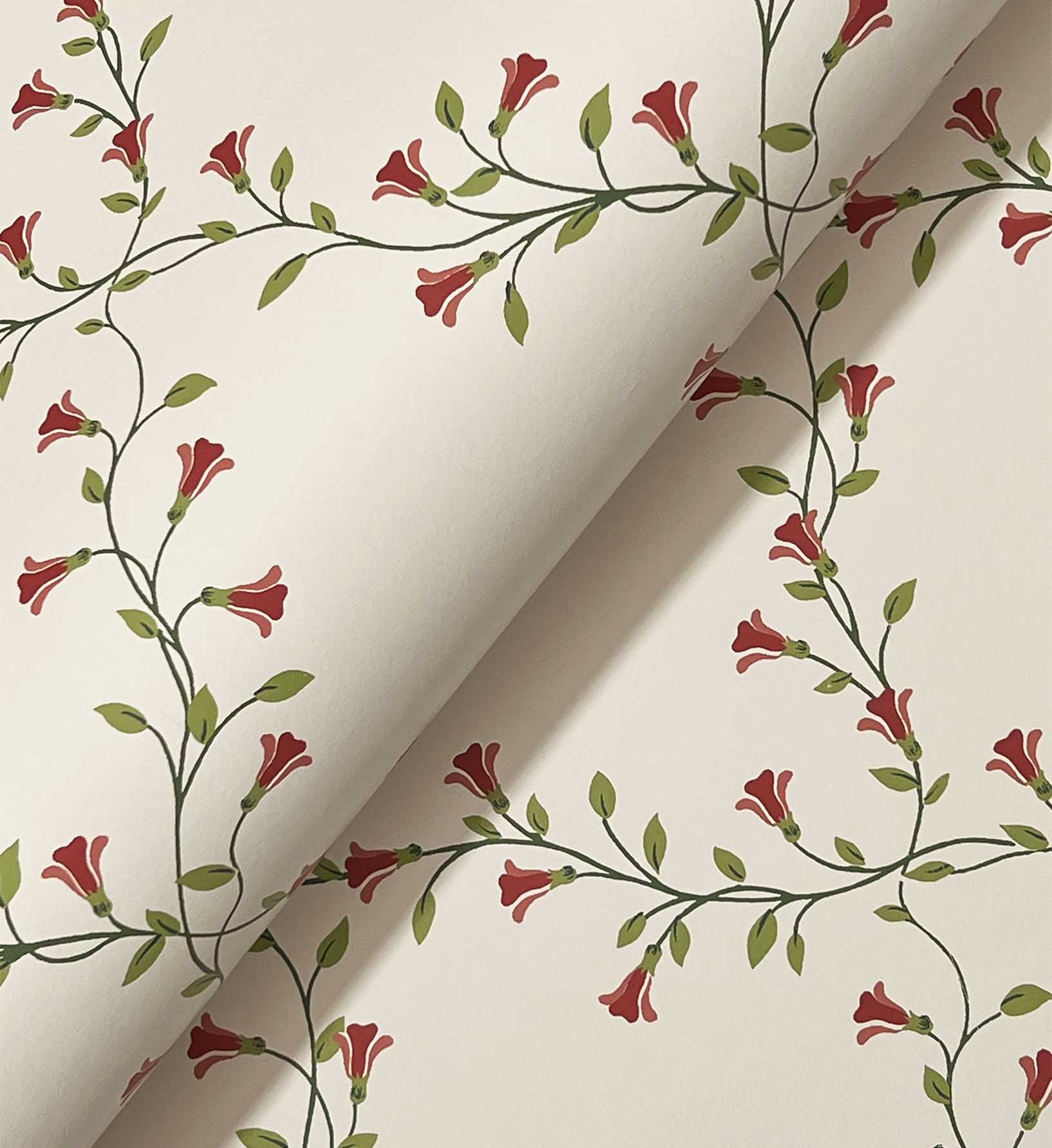 Bellflower Wallpaper - Beige