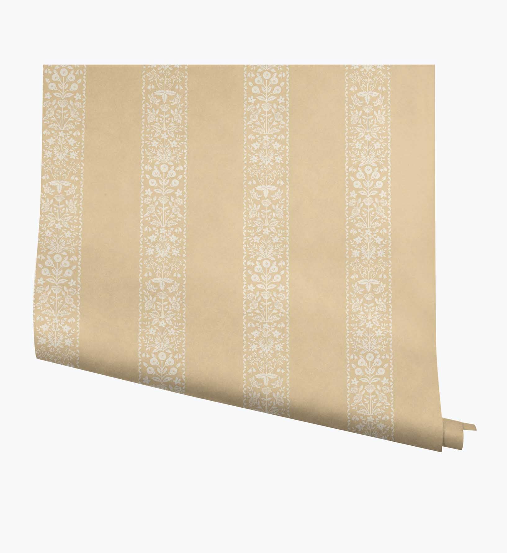 Estee Stripe Wallpaper - Gold