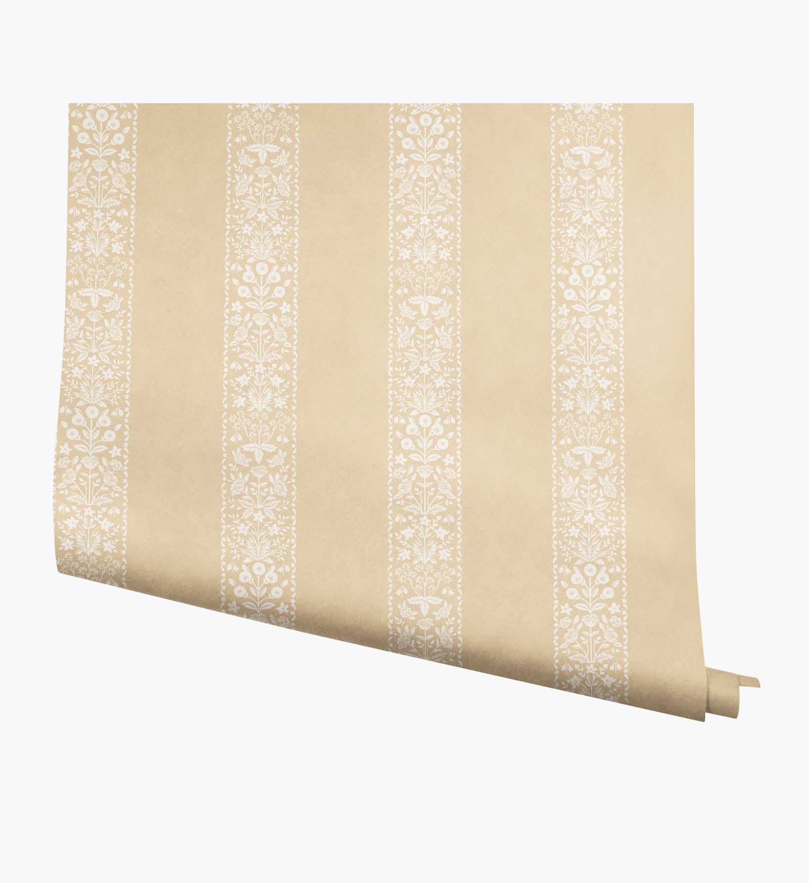 Estee Stripe Wallpaper - Gold