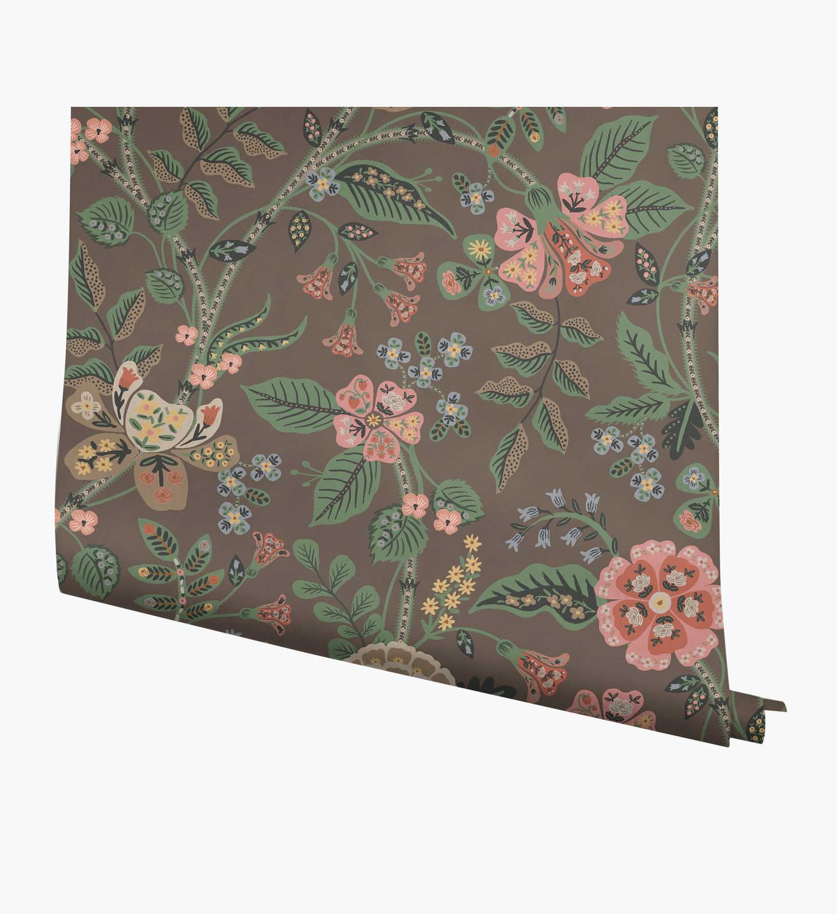 Gracie Wallpaper - Brown
