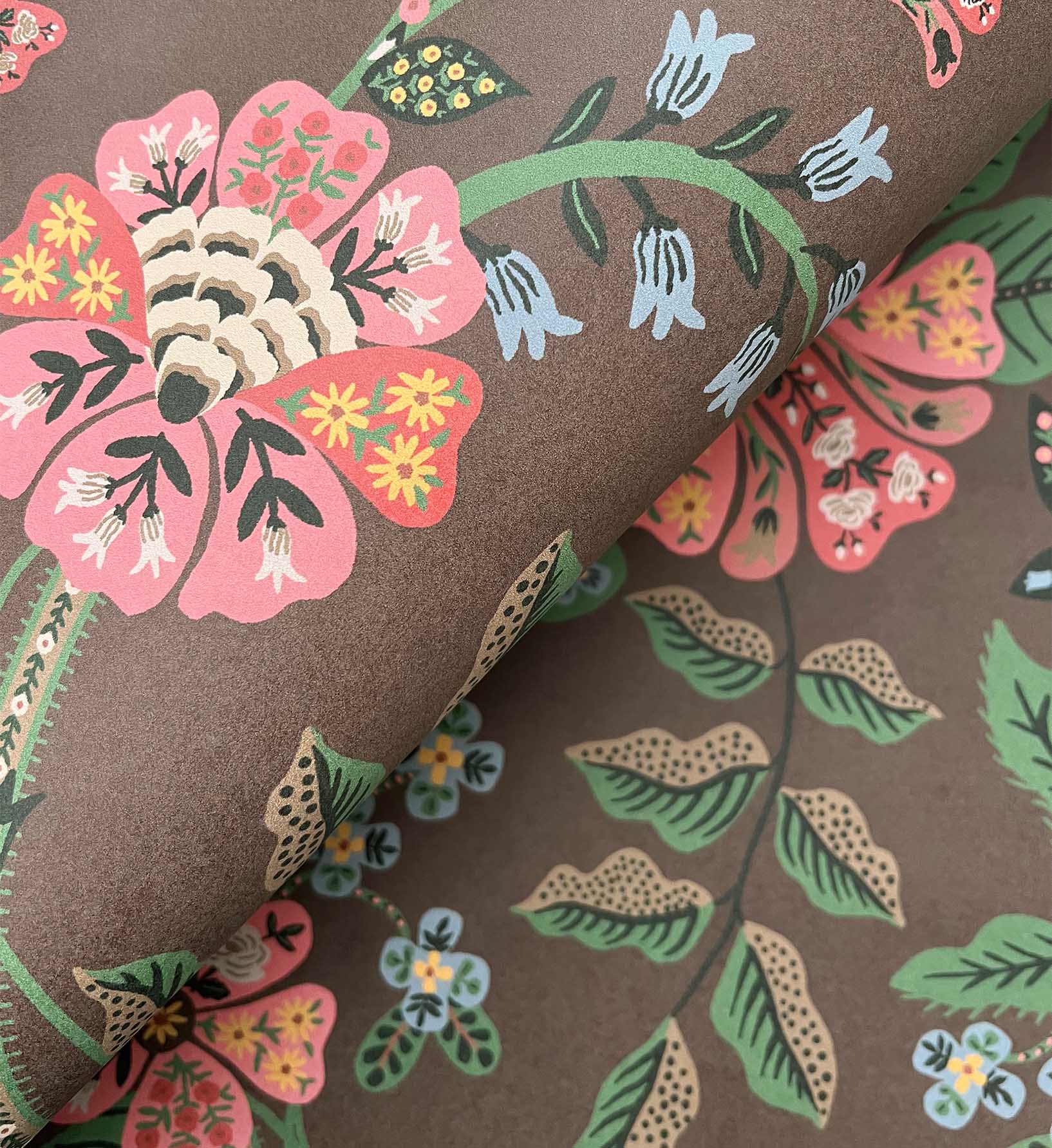 Gracie Wallpaper - Brown