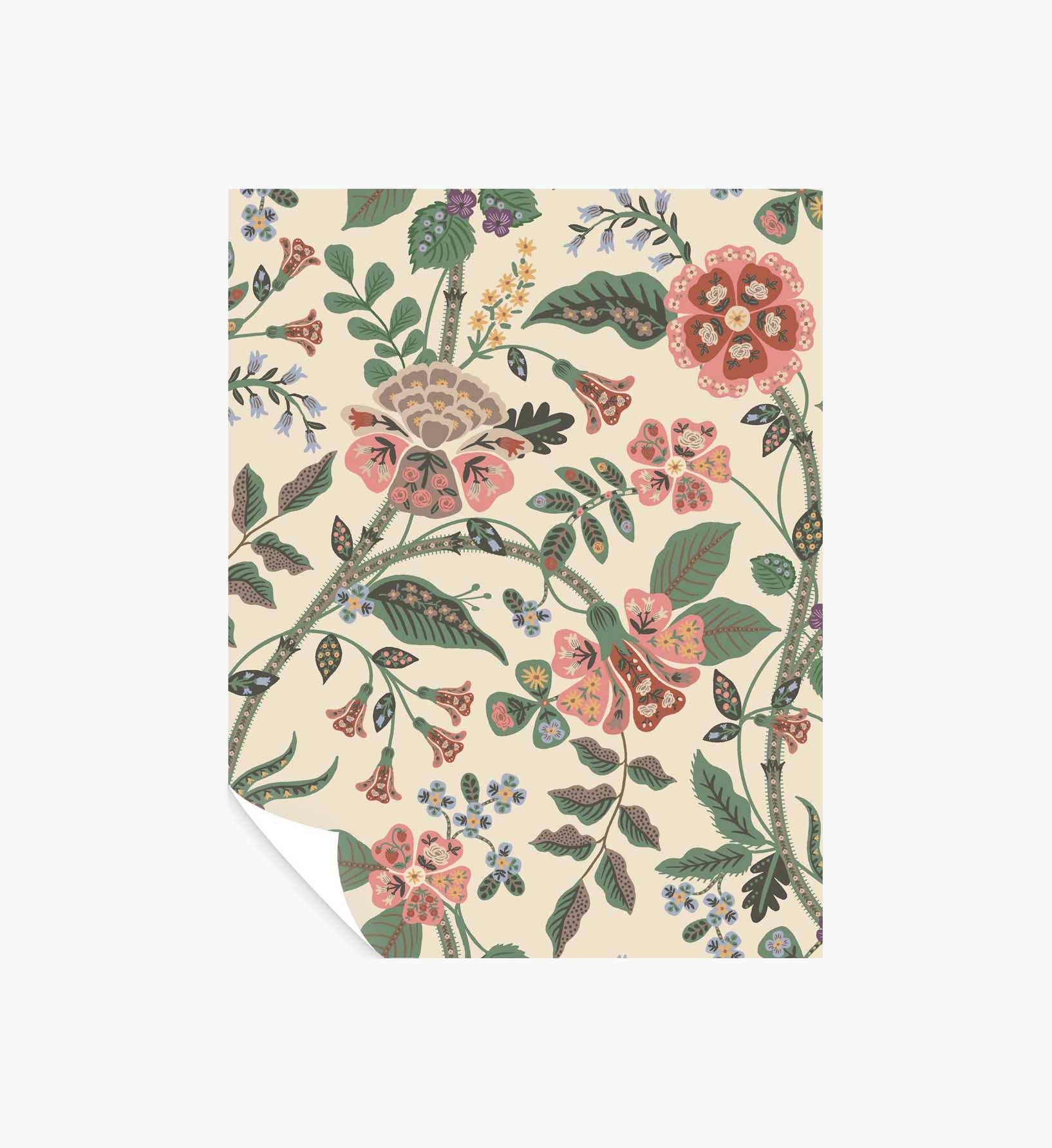 Gracie Wallpaper Sample - Cream