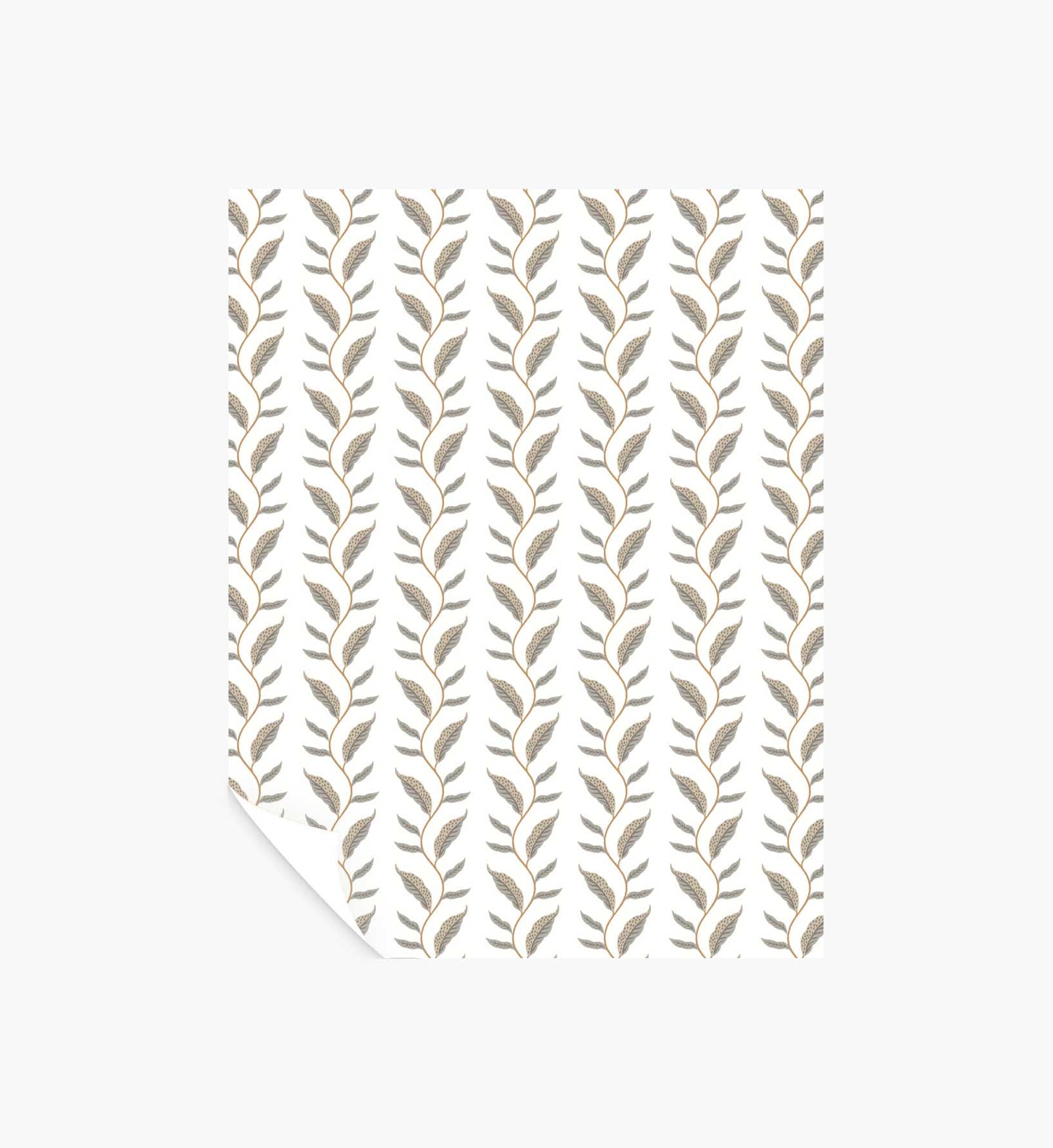 Seagrass Wallpaper Sample - White