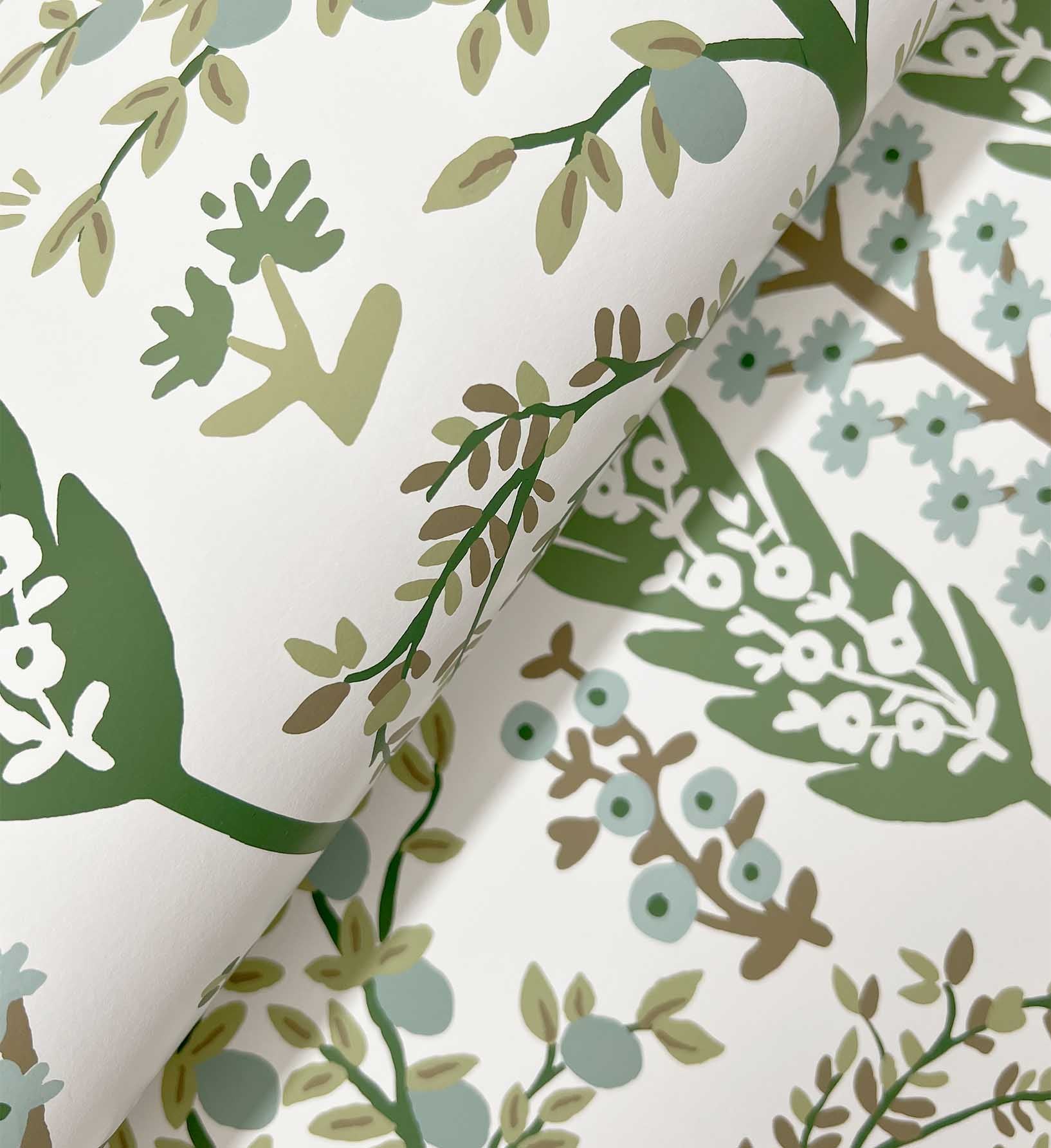 Fenna Wallpaper - Green