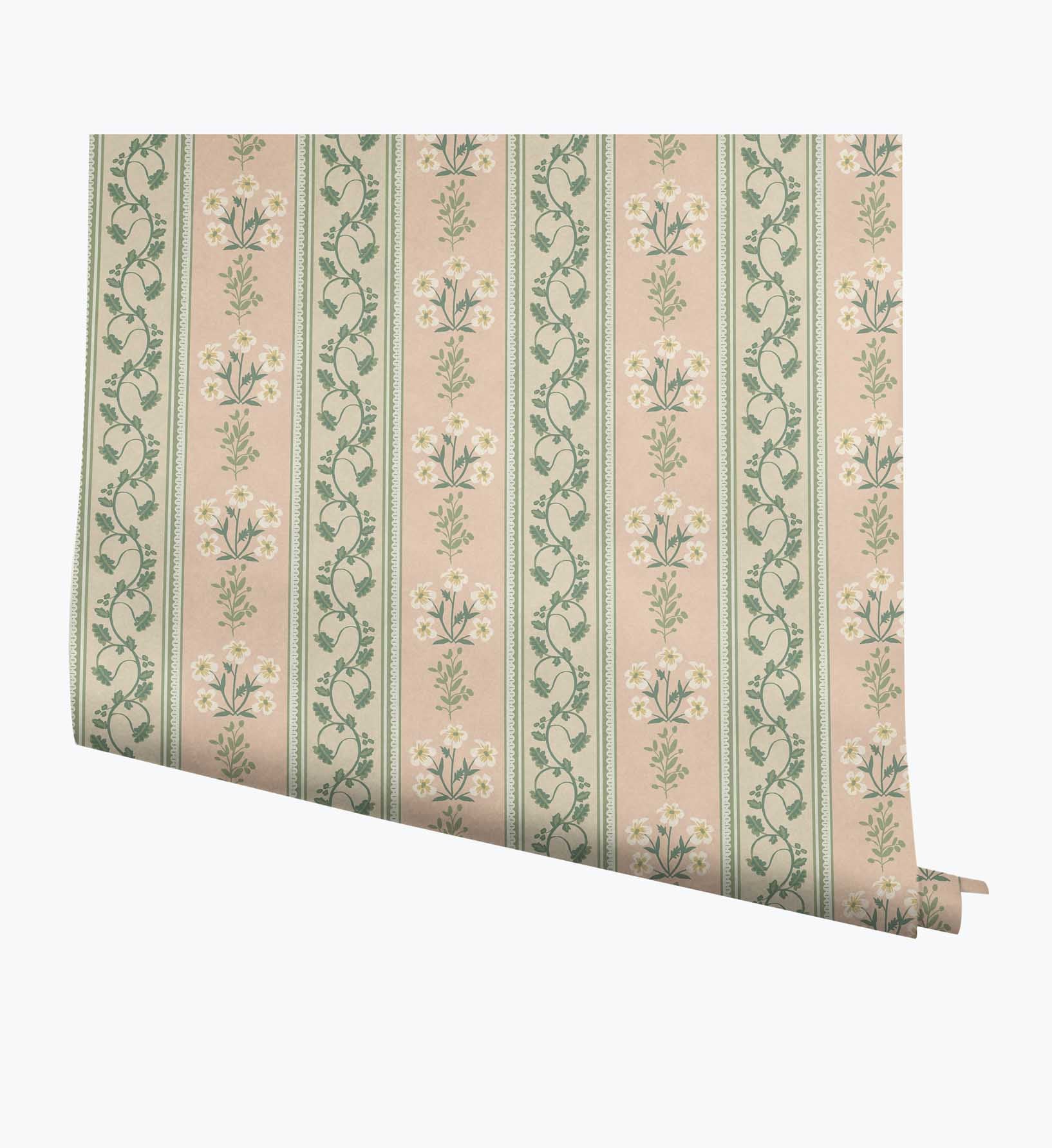 Portico Wallpaper - Blush