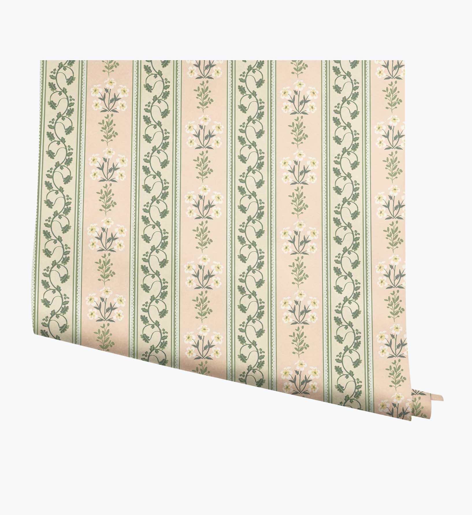 Portico Wallpaper - Blush