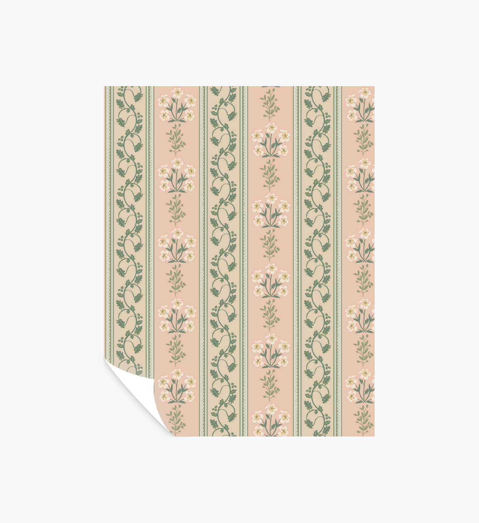 Portico Wallpaper Sample - Blush