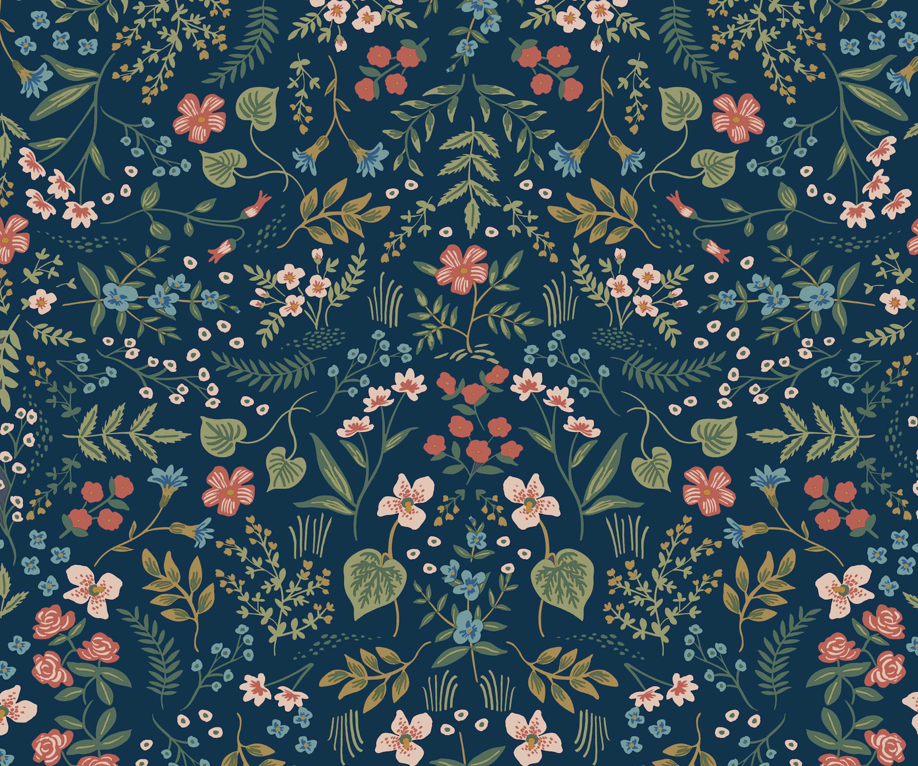 Wildwood Peel & Stick Wallpaper - Navy