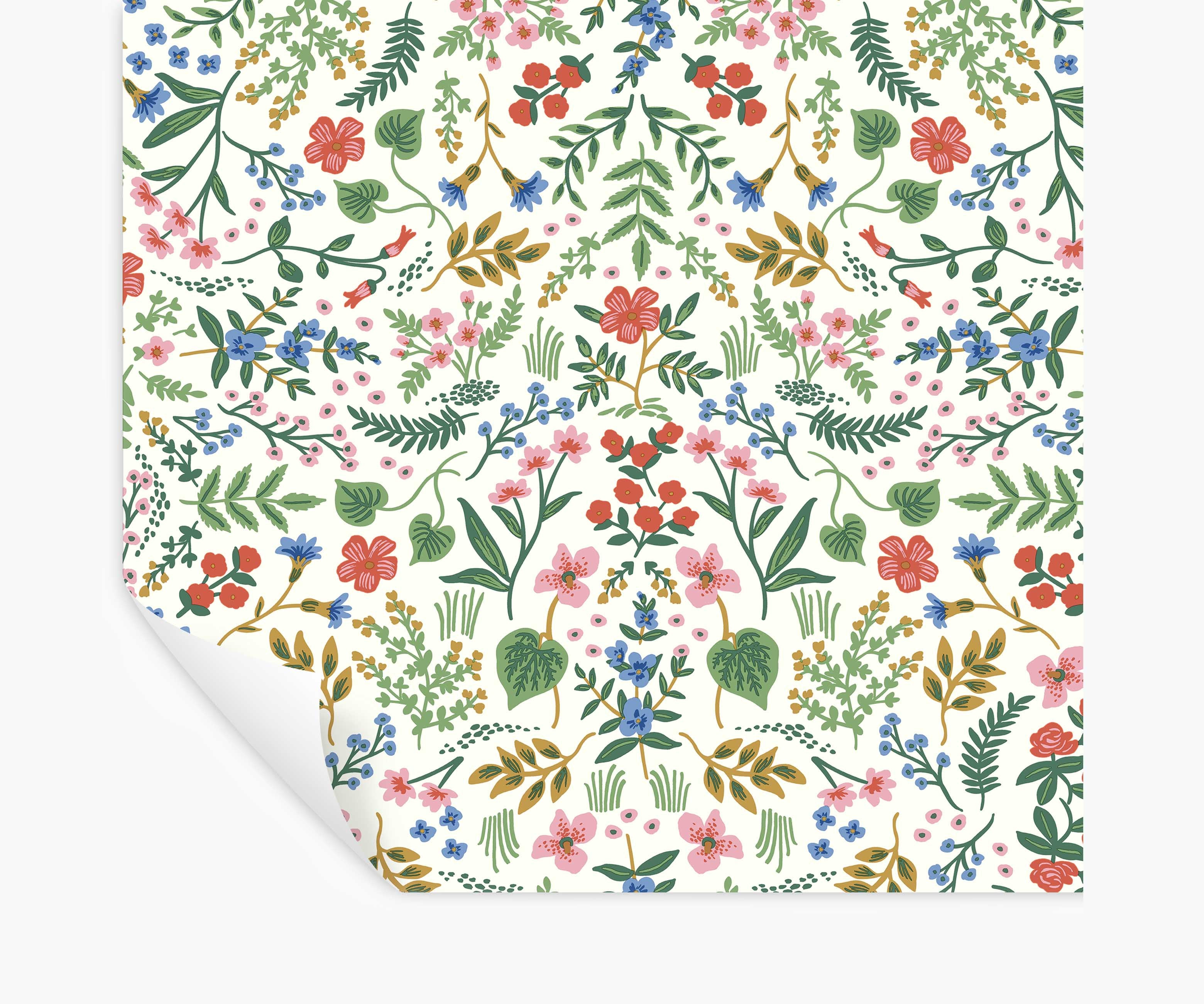 Wildwood Peel & Stick Wallpaper - Rose Multi