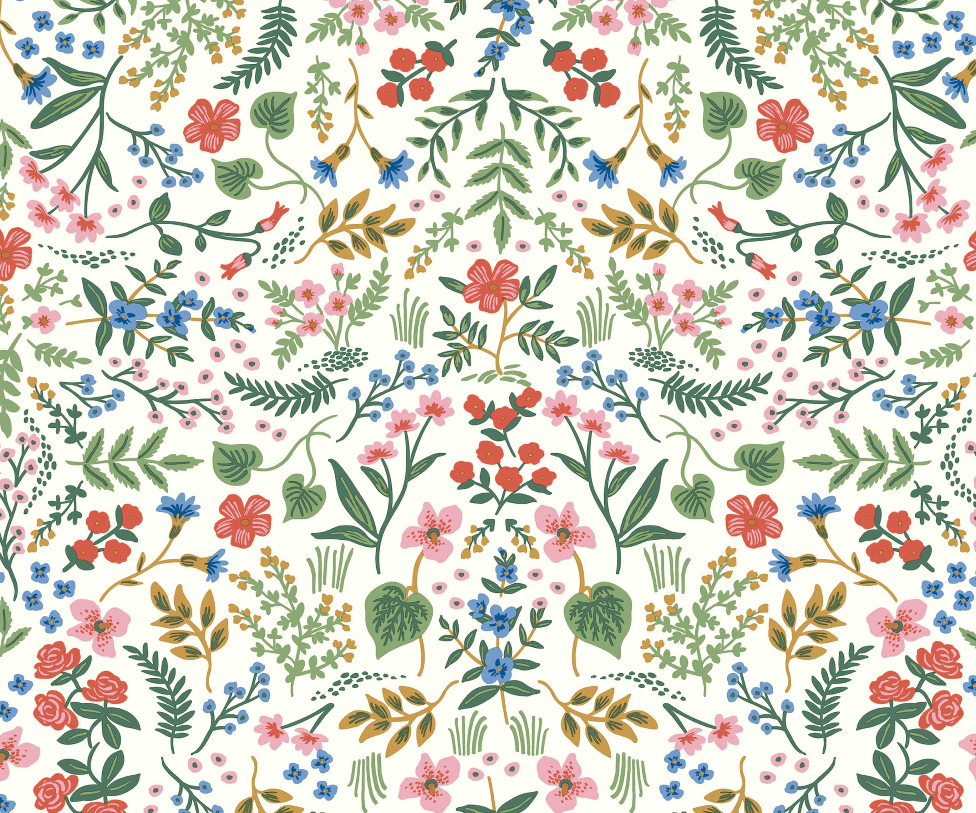 Wildwood Peel & Stick Wallpaper - Rose Multi