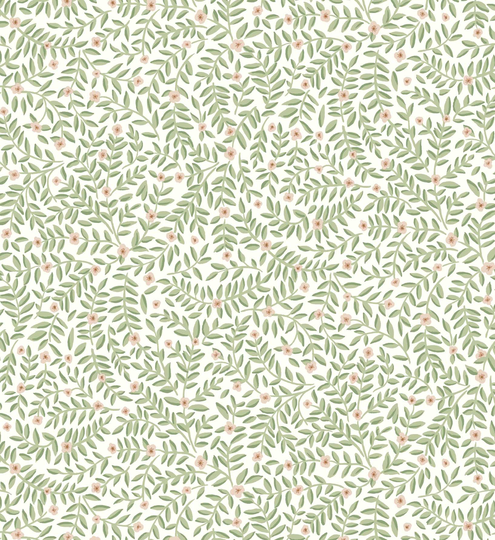 Elodie Peel & Stick Wallpaper Sample - Cream