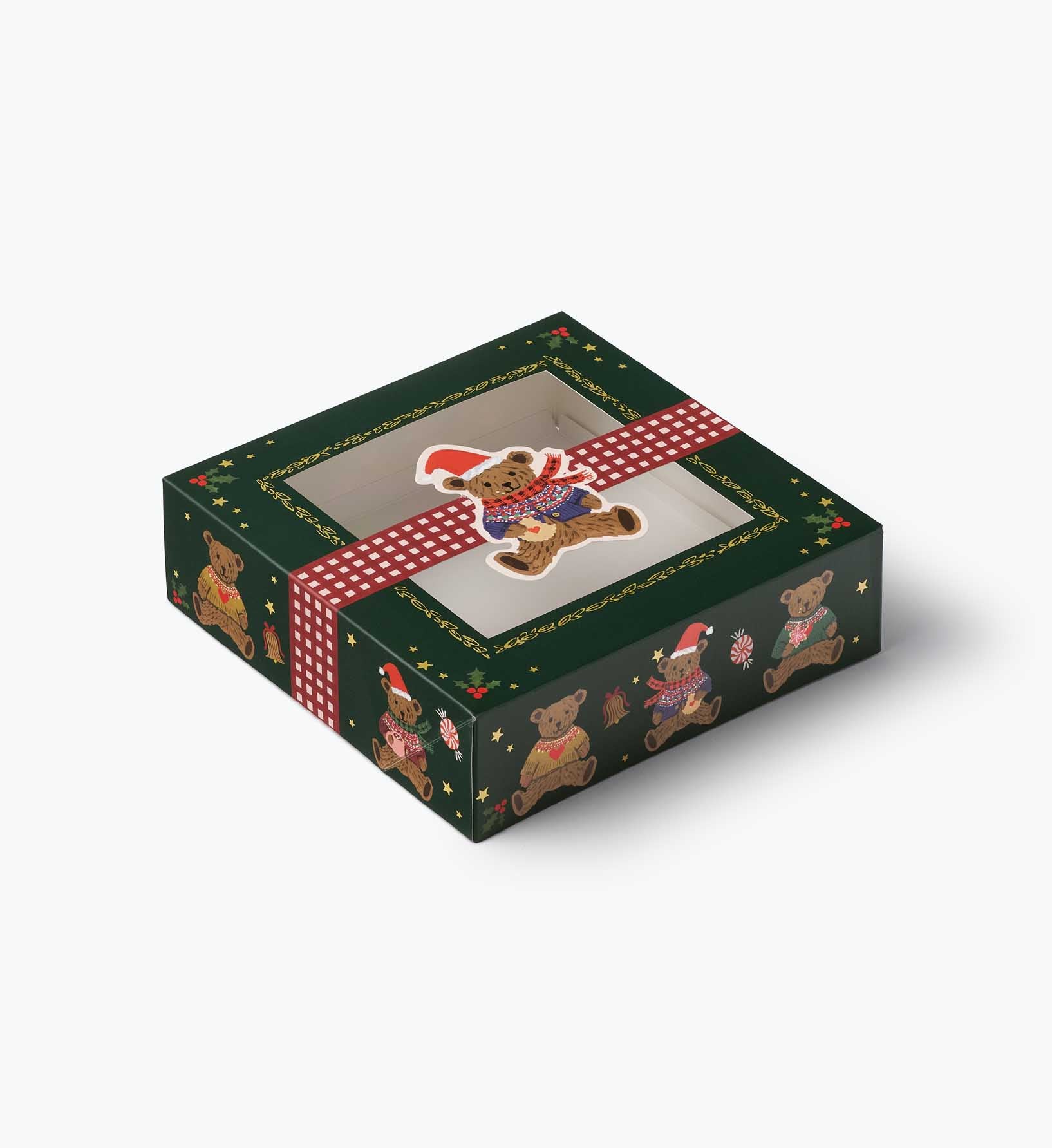 Holiday Cookie Boxes - Beary Christmas