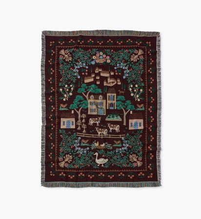 Woven Blanket - Country Farm