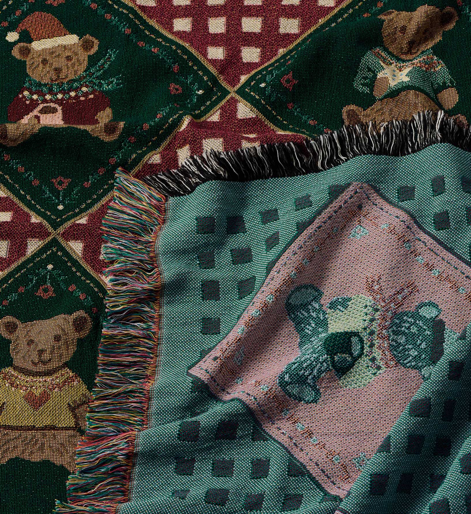 Woven Blanket - Beary Christmas
