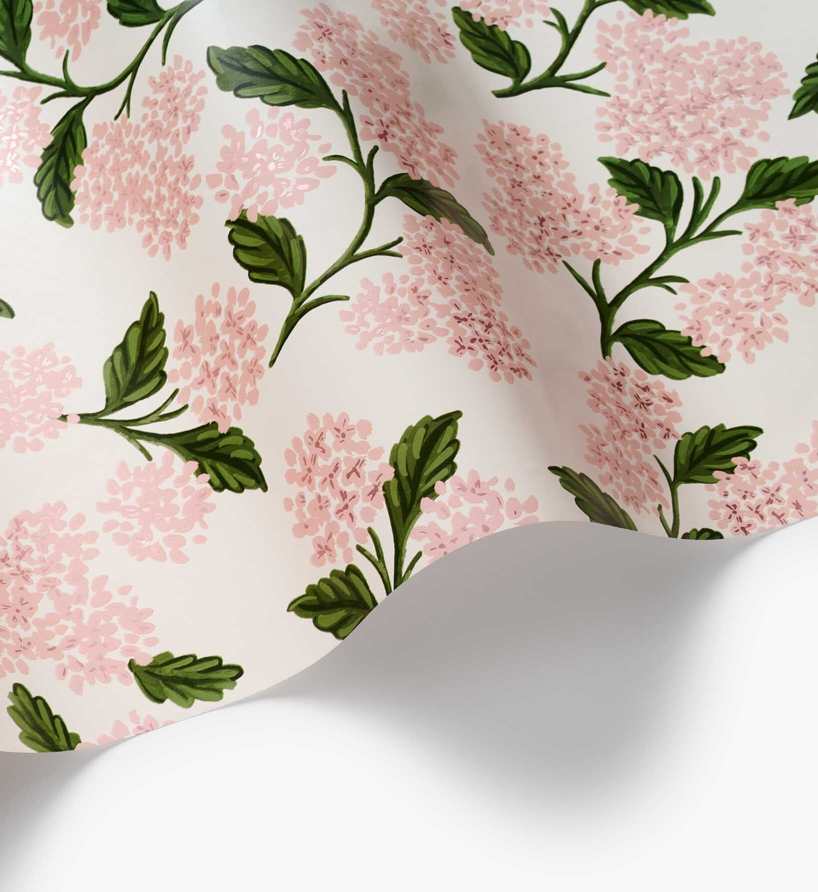 Wrapping Roll - Pink Hydrangea
