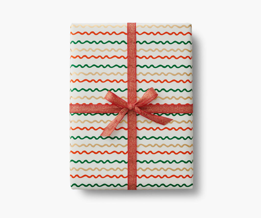 Holiday Wrapping Roll – Ribbon Stripe | Rifle Paper Co.