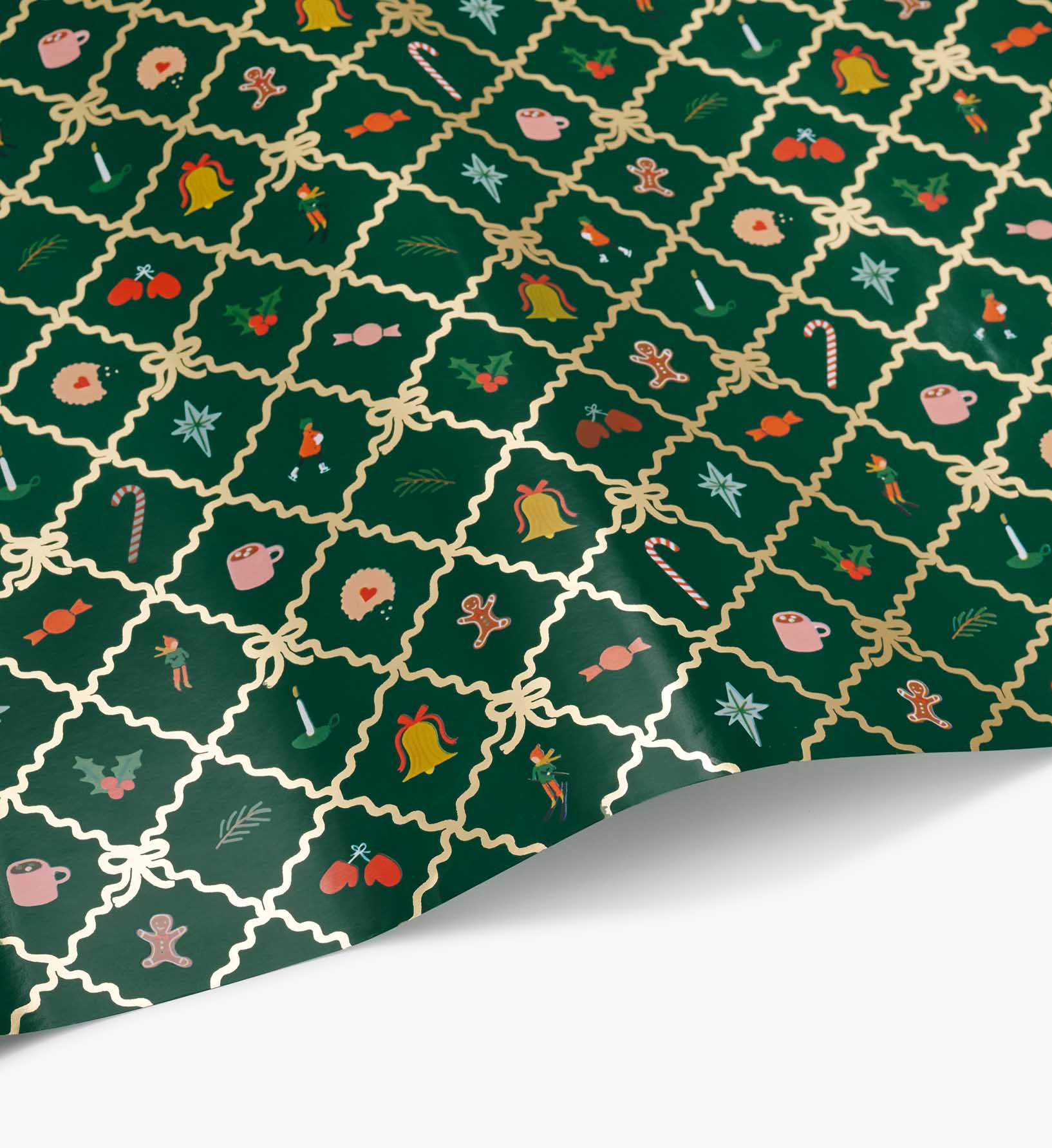 Holiday Wrapping Roll - Holiday Argyle